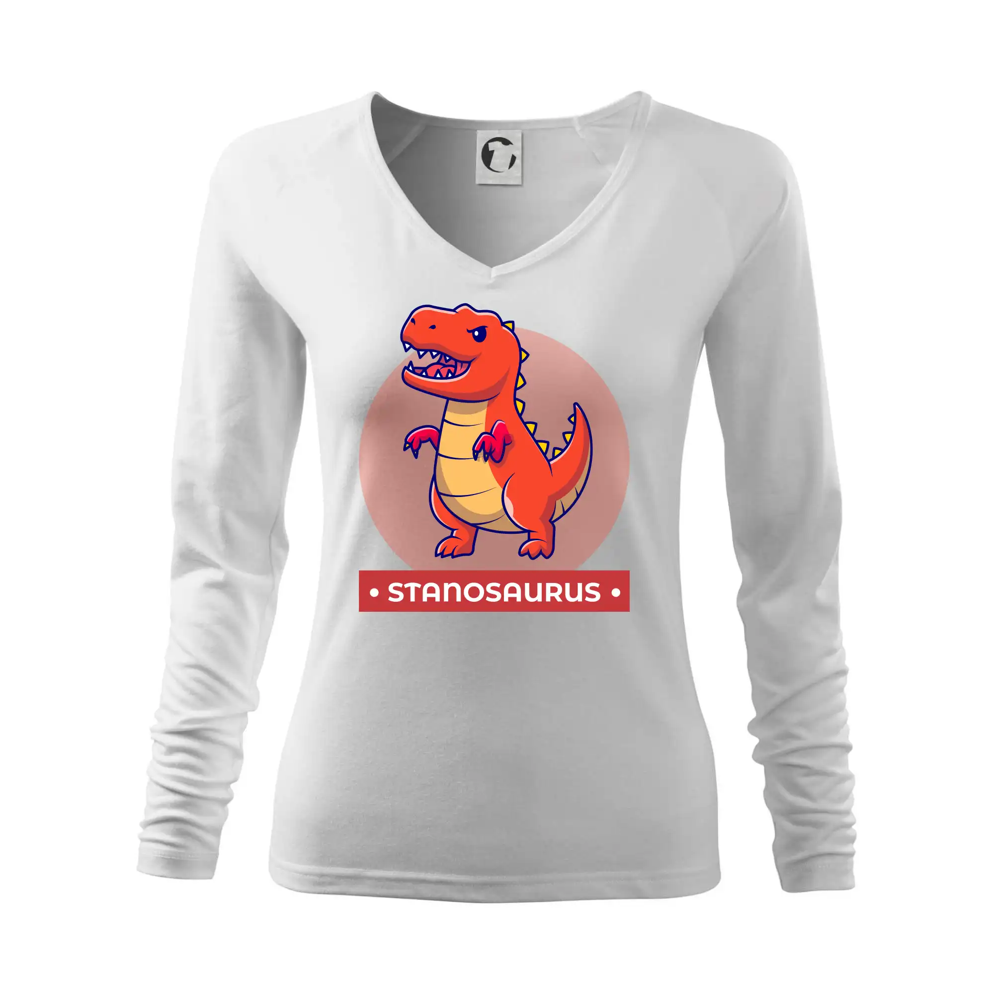 Dinosaurie mená - oranžový dinosaurus SK