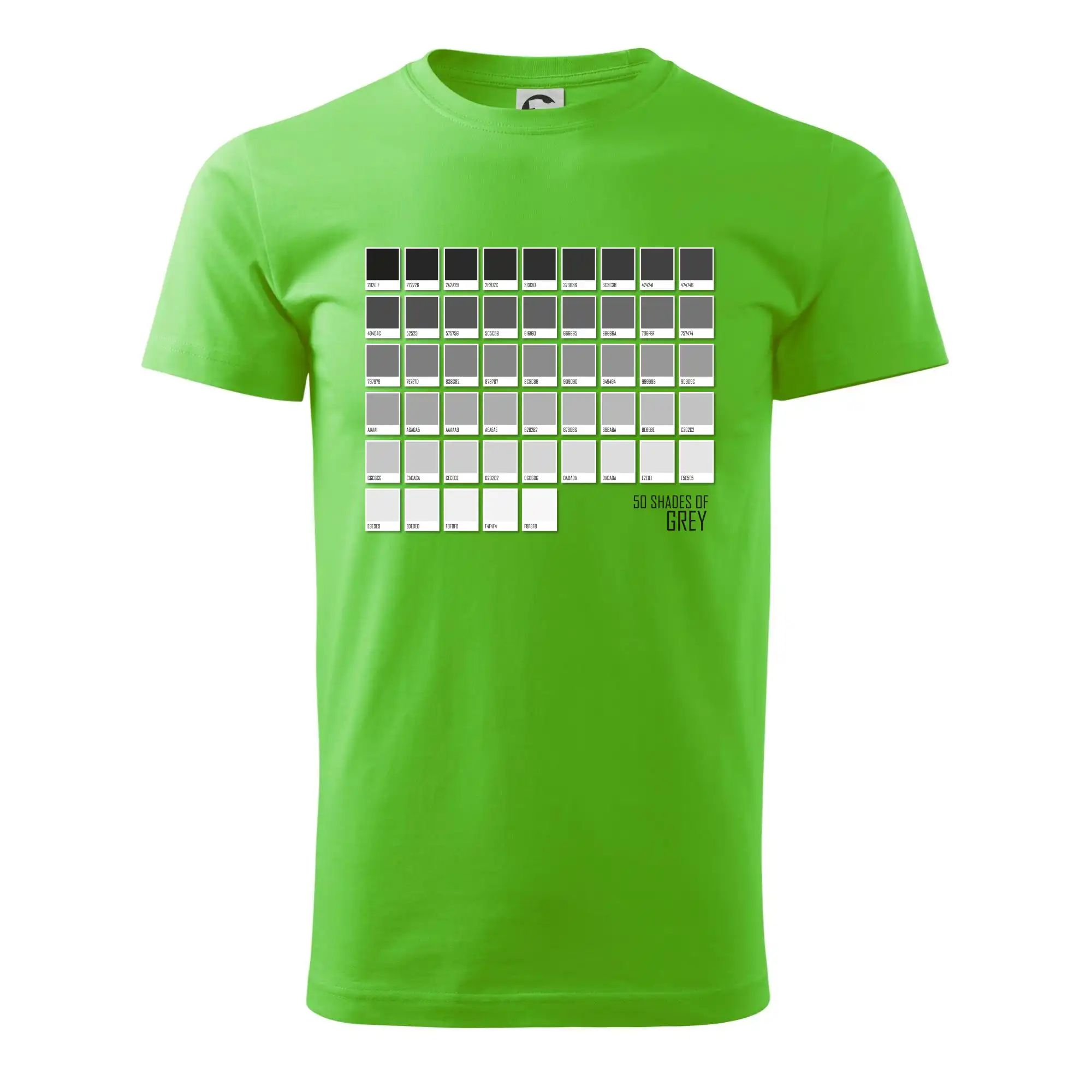 50 barevných odstínů šedi