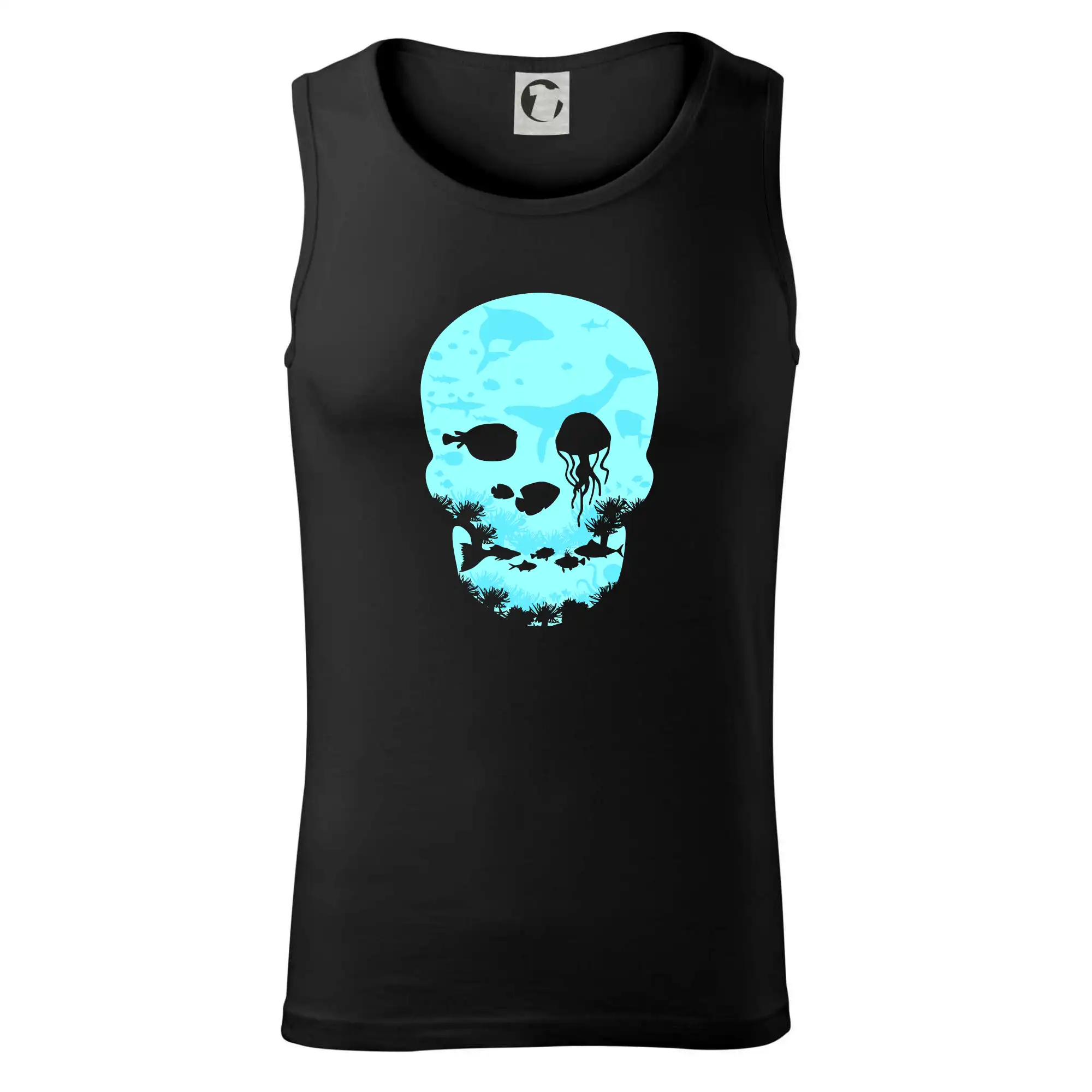 Potápačské tričká - Dead Sea skull - Tielko pánske Core