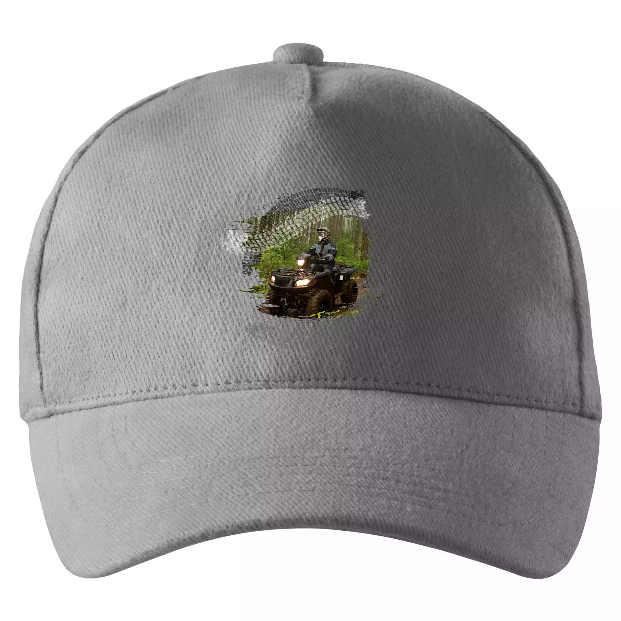 ATV čtyřkolka v lese
