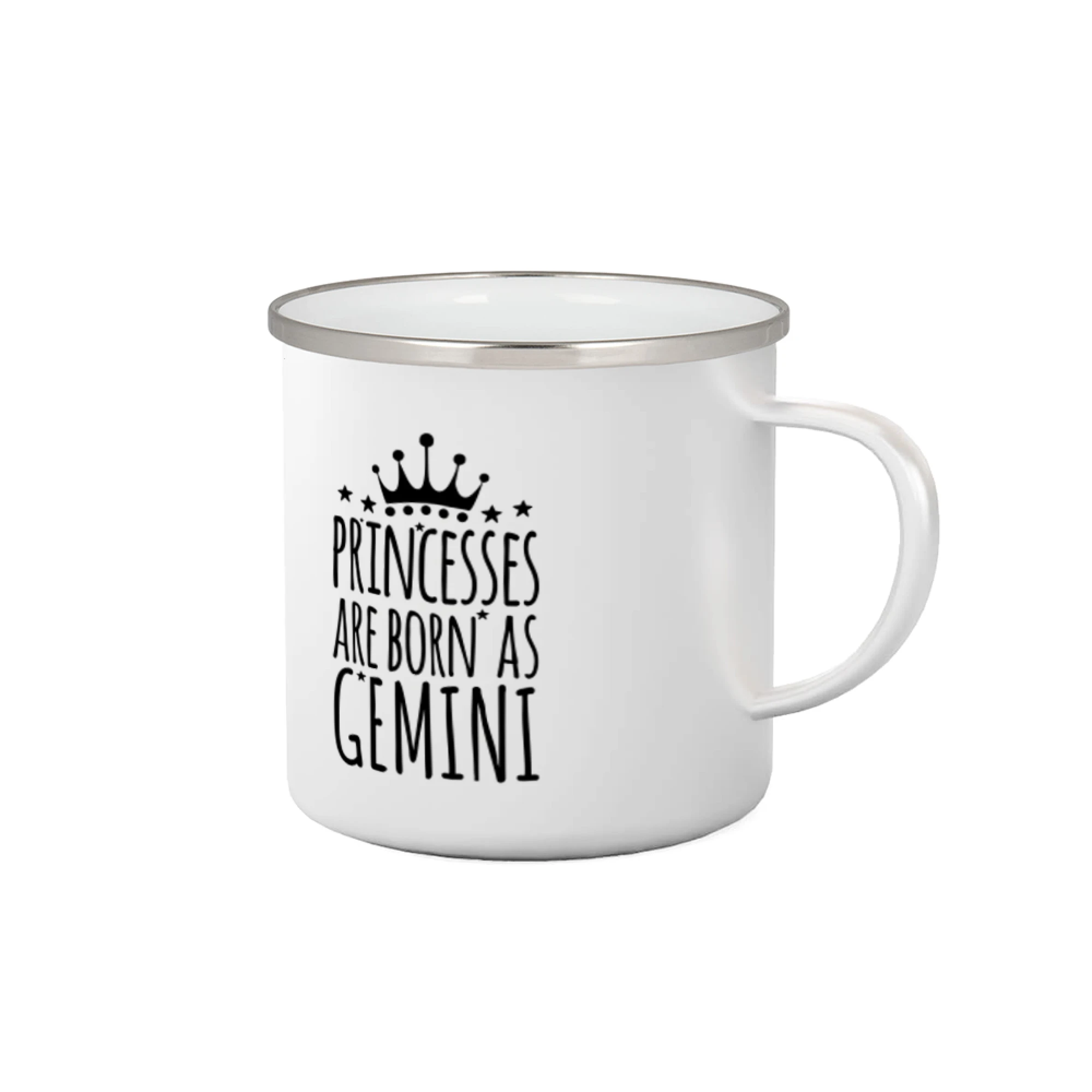 Tričká blíženci - Princesses are born as Gemini - Blíženci - Plecháčik