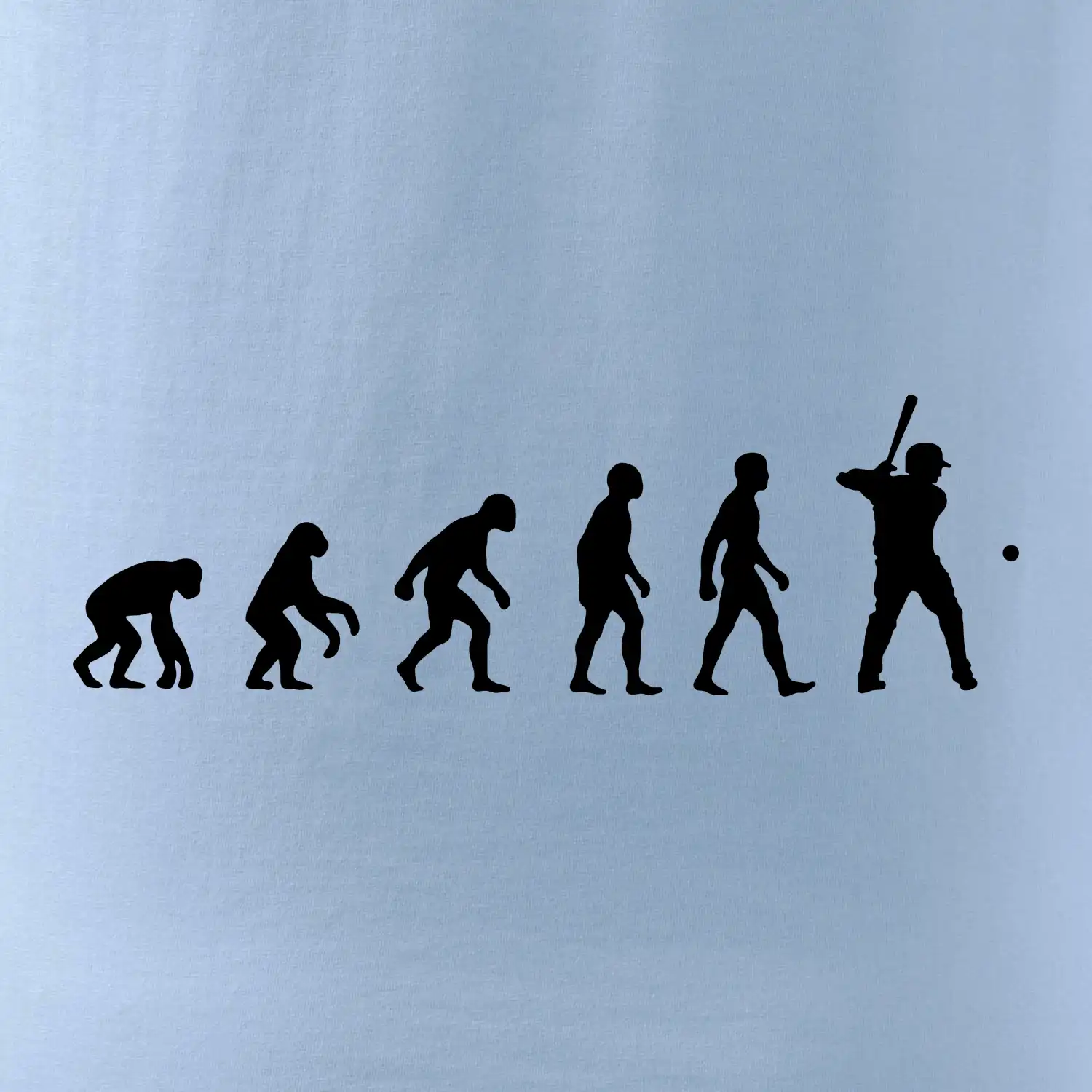 Evoluce baseball pálkař nápřah + míček