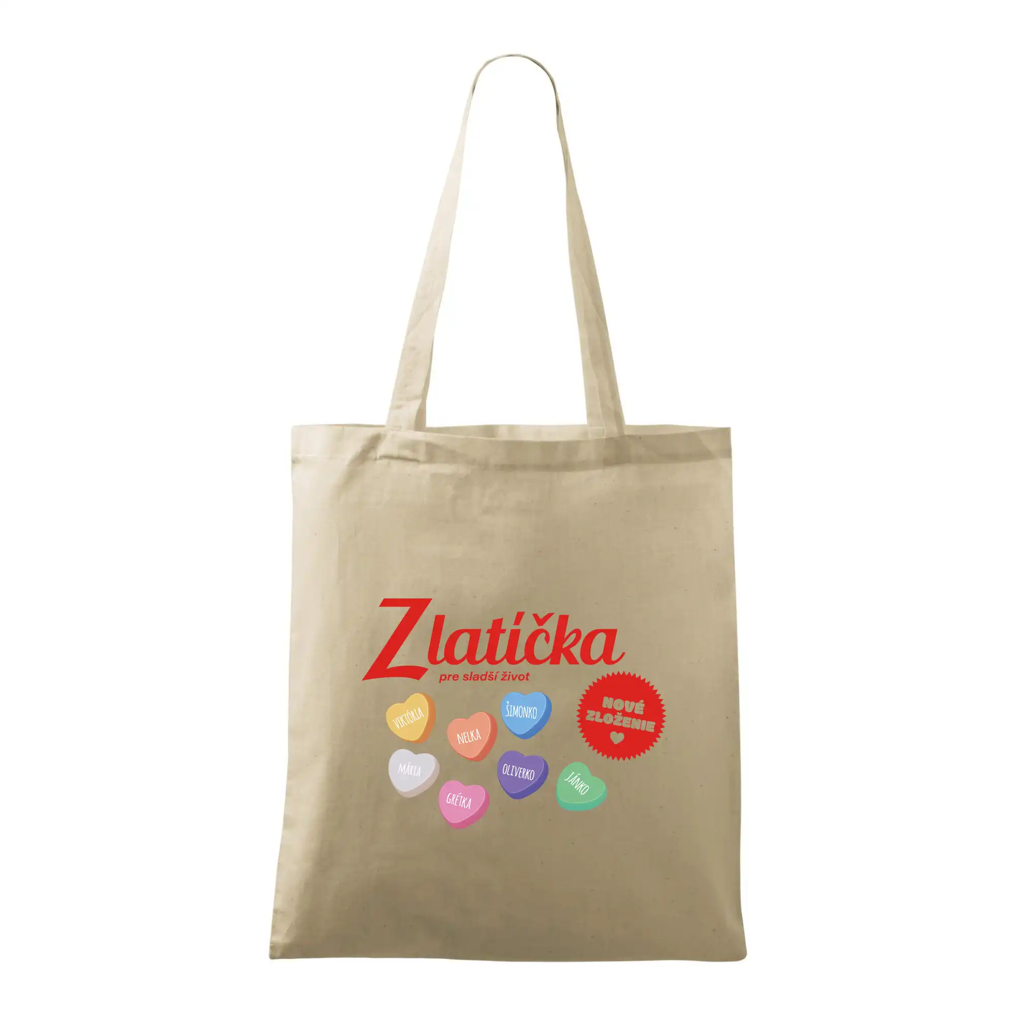 Rodinné tričká - Zlatíčka deti - Taška bavlnená