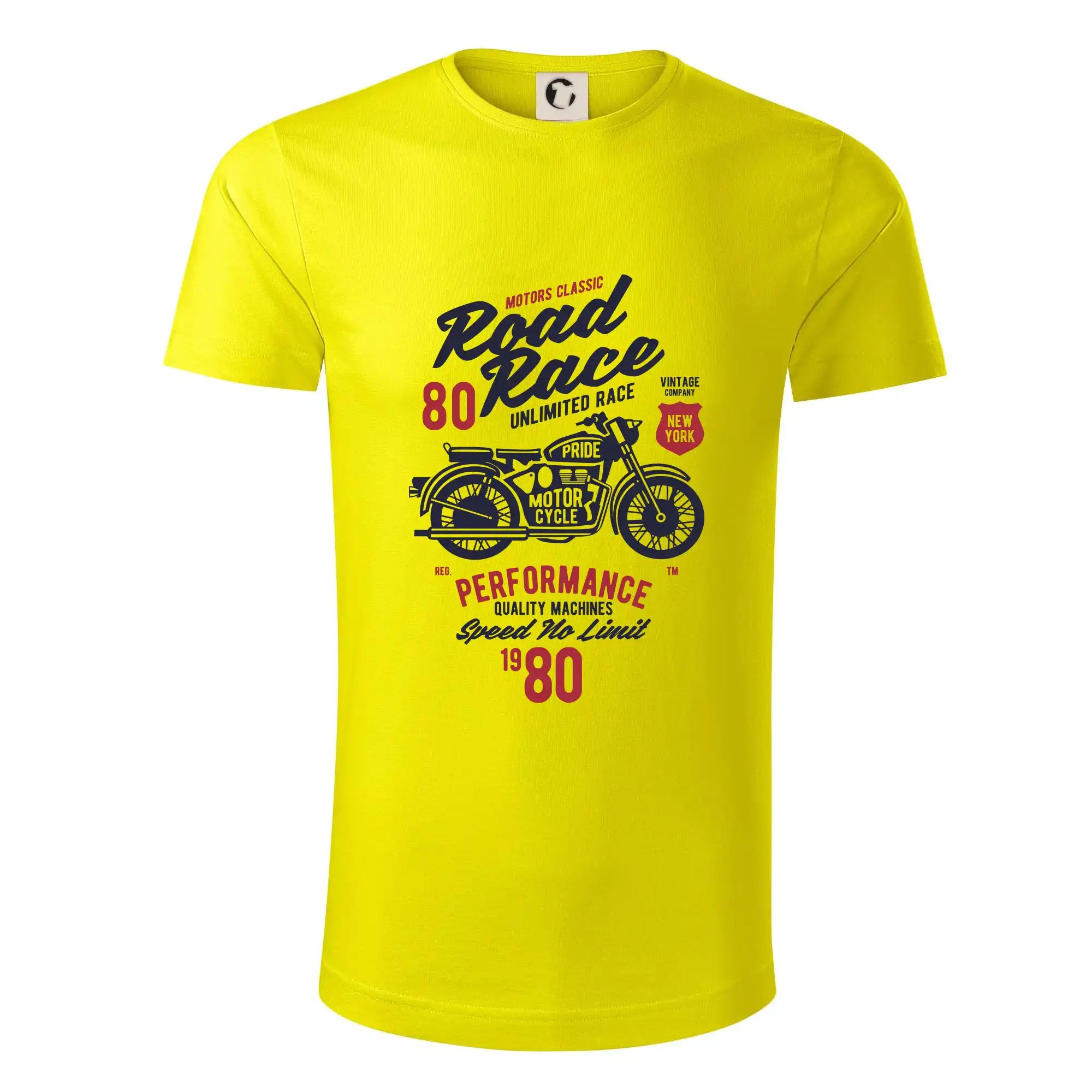 Tričká a mikiny s potlačou motoriek – pre pravých motorkárov - Road Race Motorcycle - Tričko z organickej bavlny