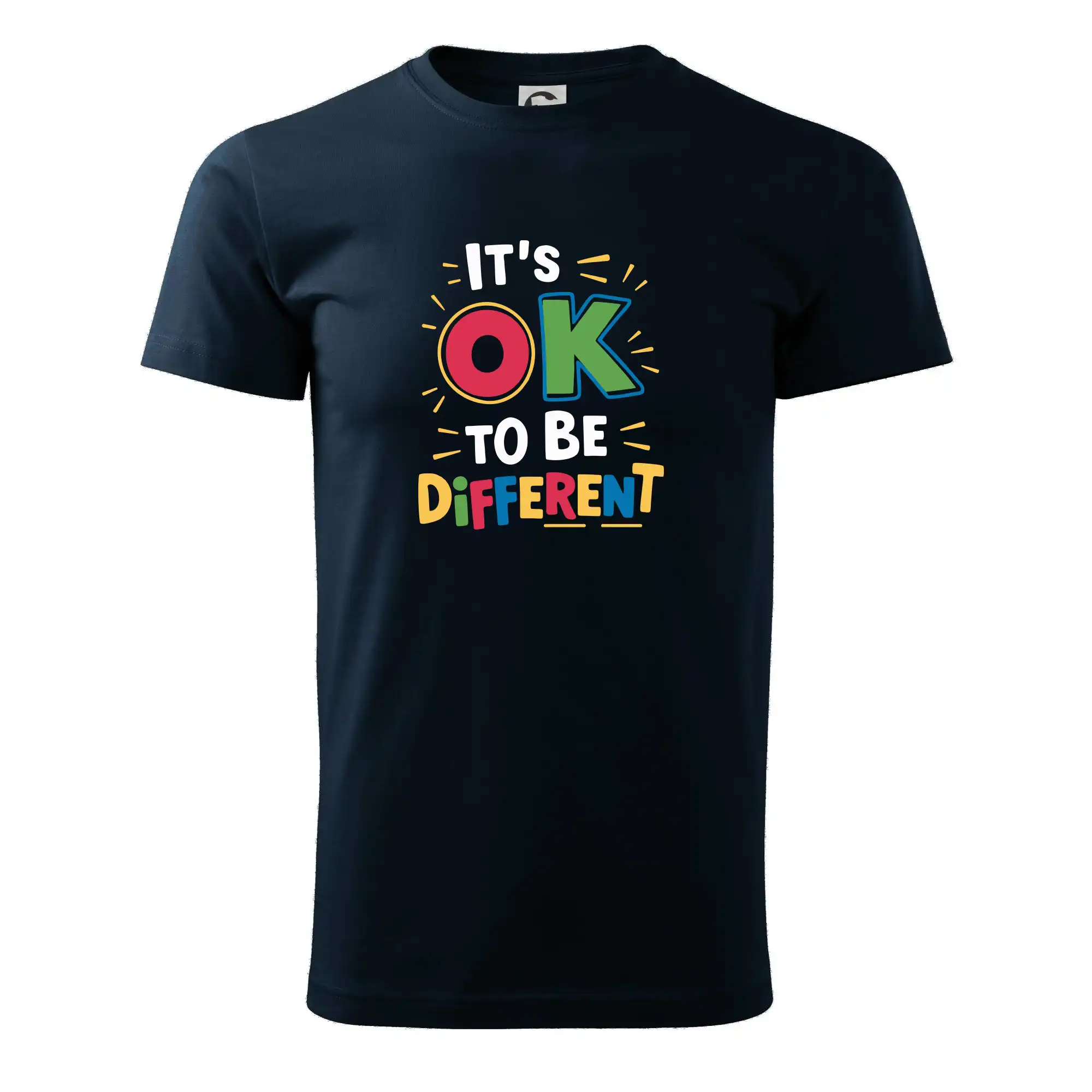 Tričká s motívom autizmu & osveta - It's OK to be different - Klasické pánske tričko vyššej gramáže