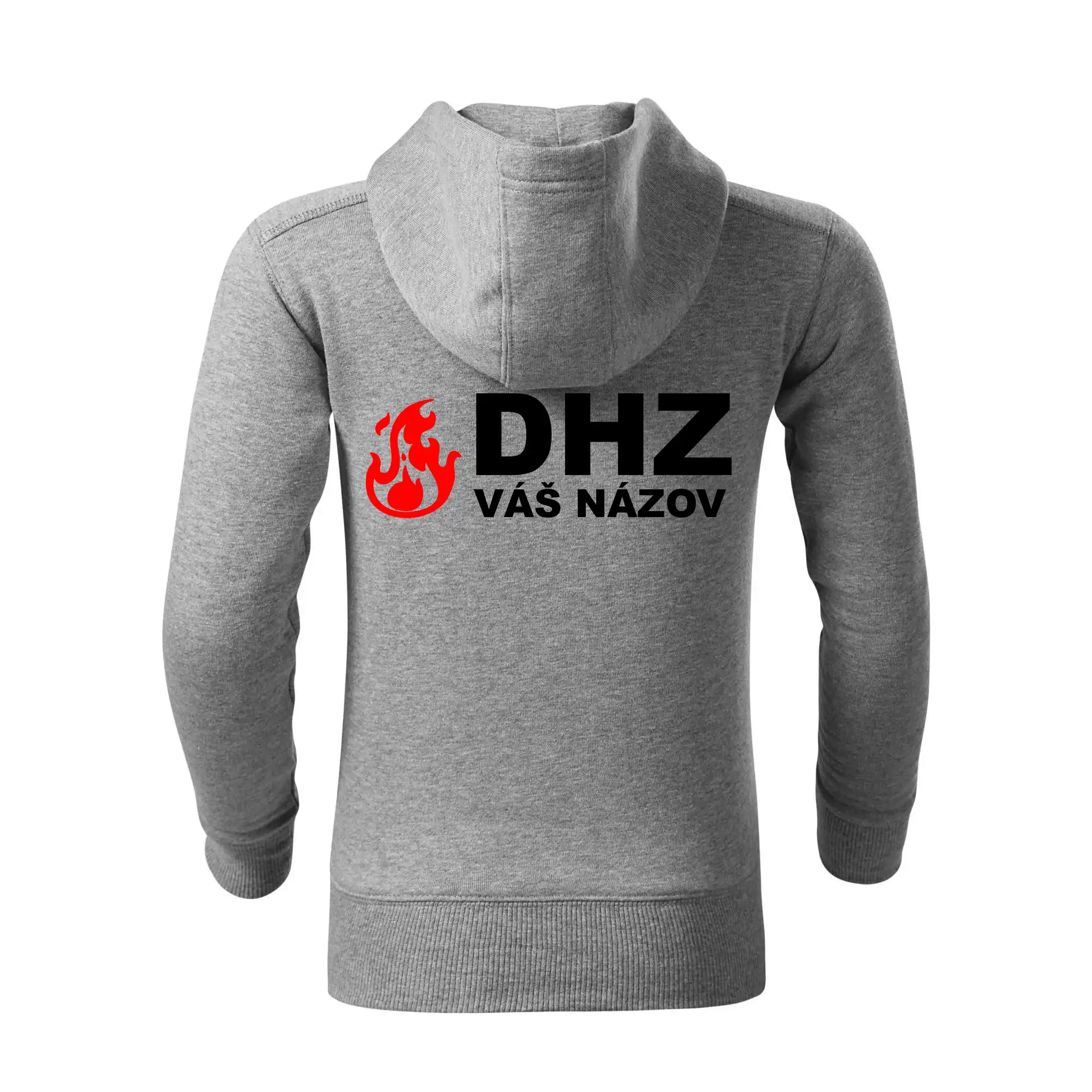 DHZ (oheň, firesport, názov sboru - vlastný nápis)
