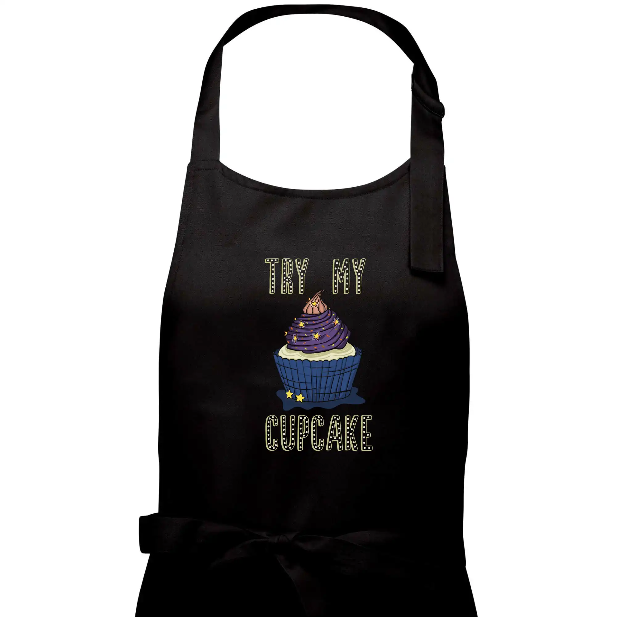 Kuchár a pekár - Try my cupcake (Radek Pilař ART) - Dámska zástera na varenie