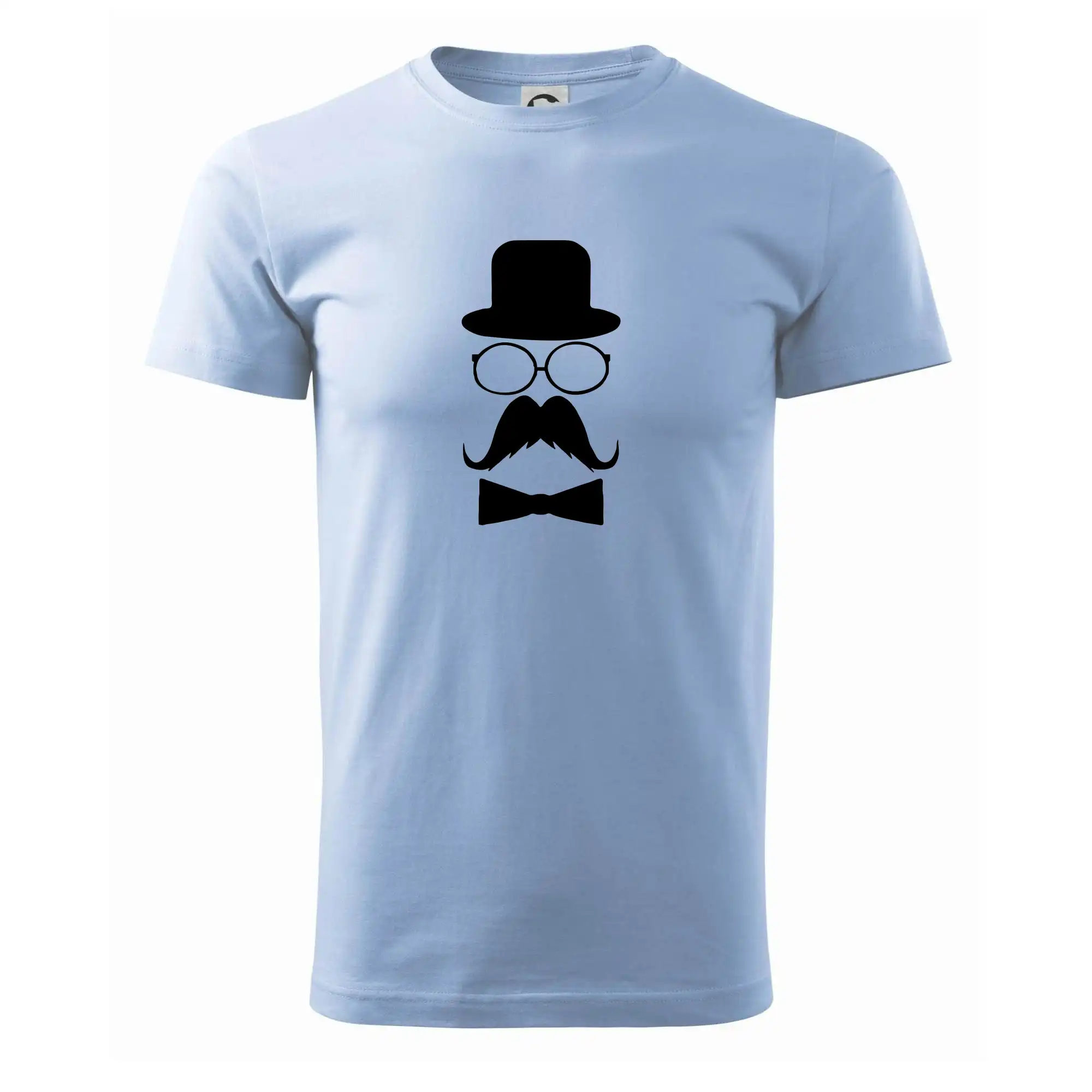 Tričká s fúzikmi - Mustache pán - Klasické pánske tričko vyššej gramáže