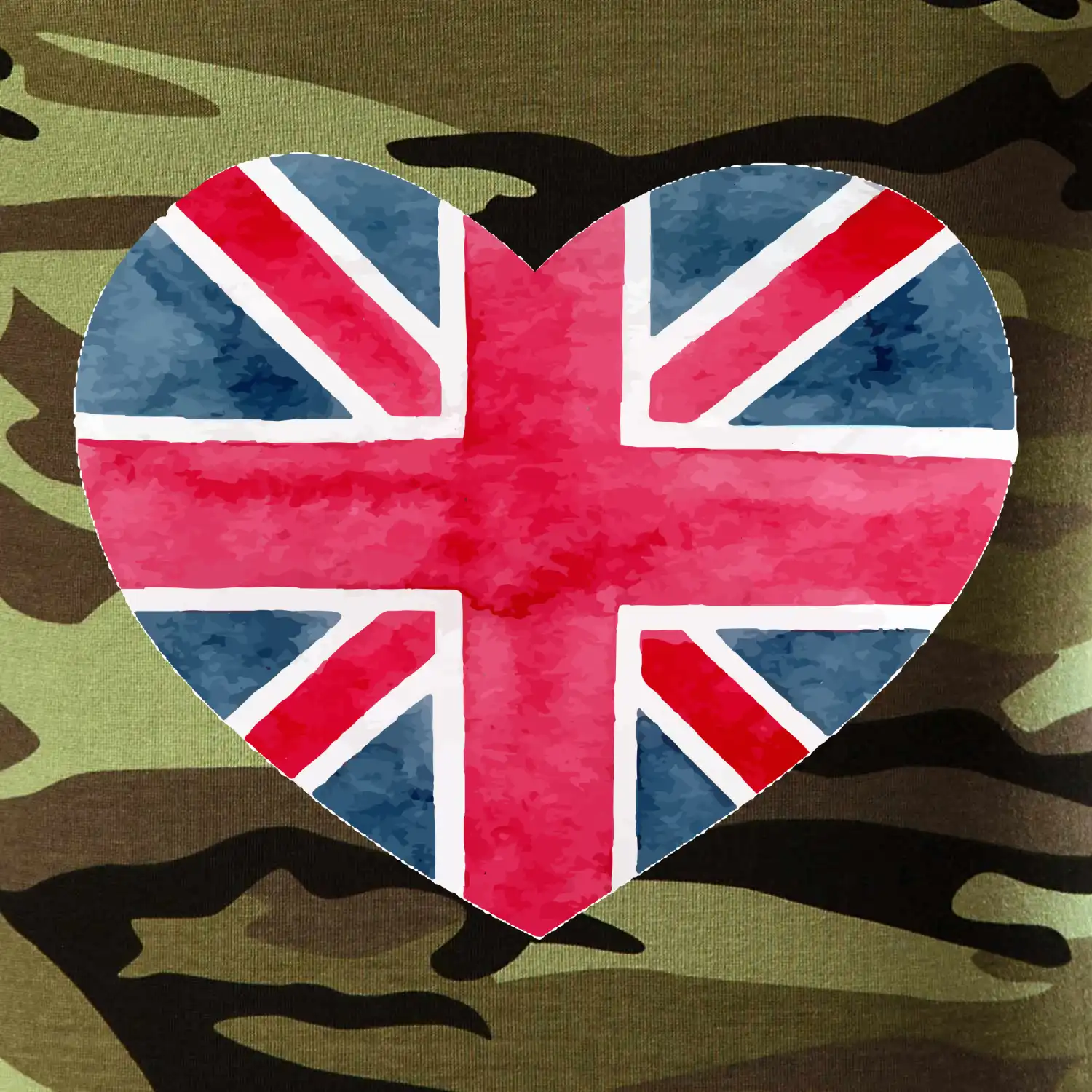 Britské srdce malované
