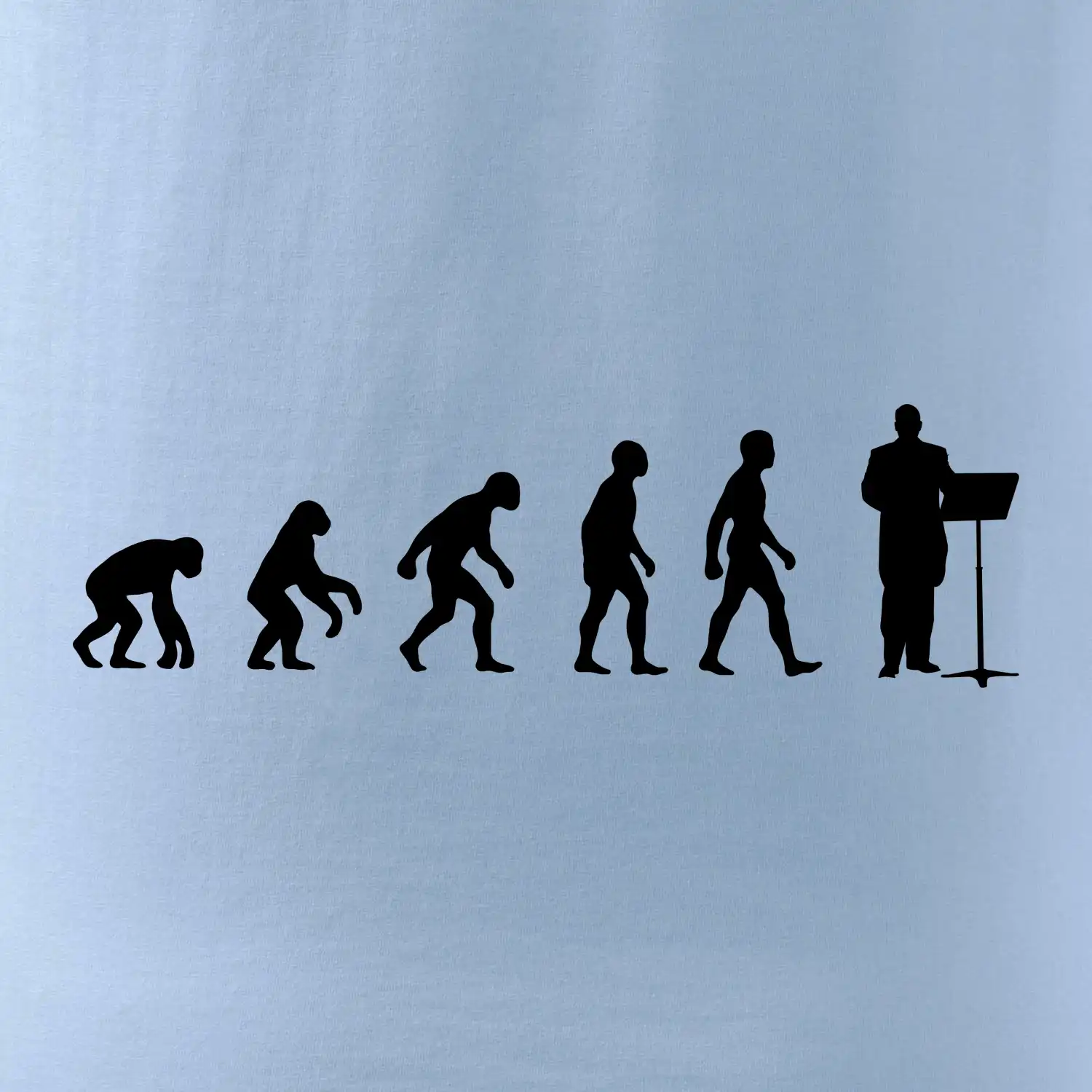 Evoluce sbormistr zepředu