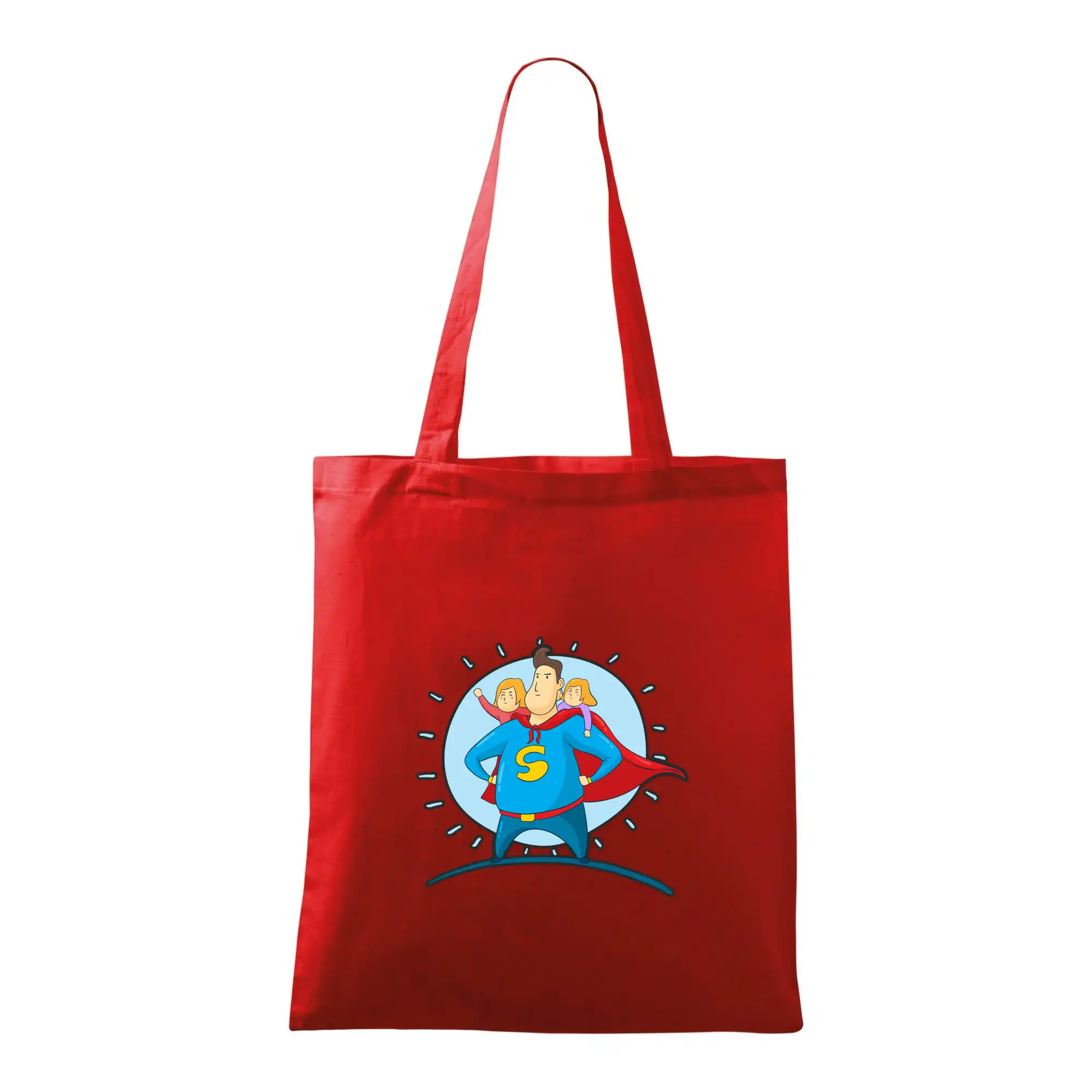 Táta superman - holka a holka
