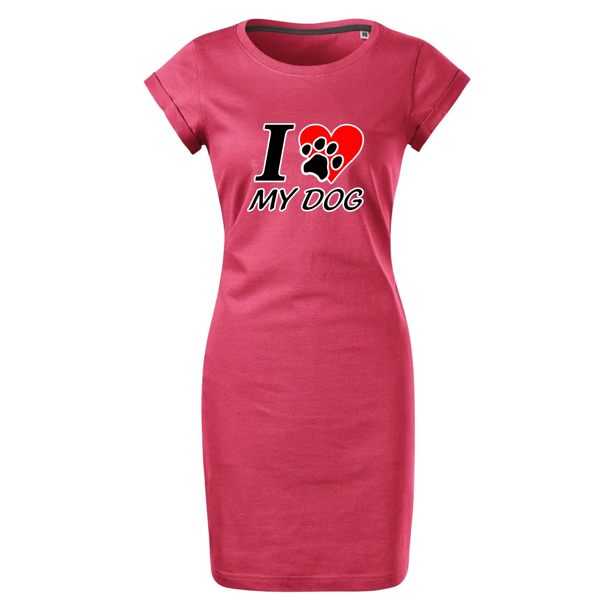 I love my dog - nápis