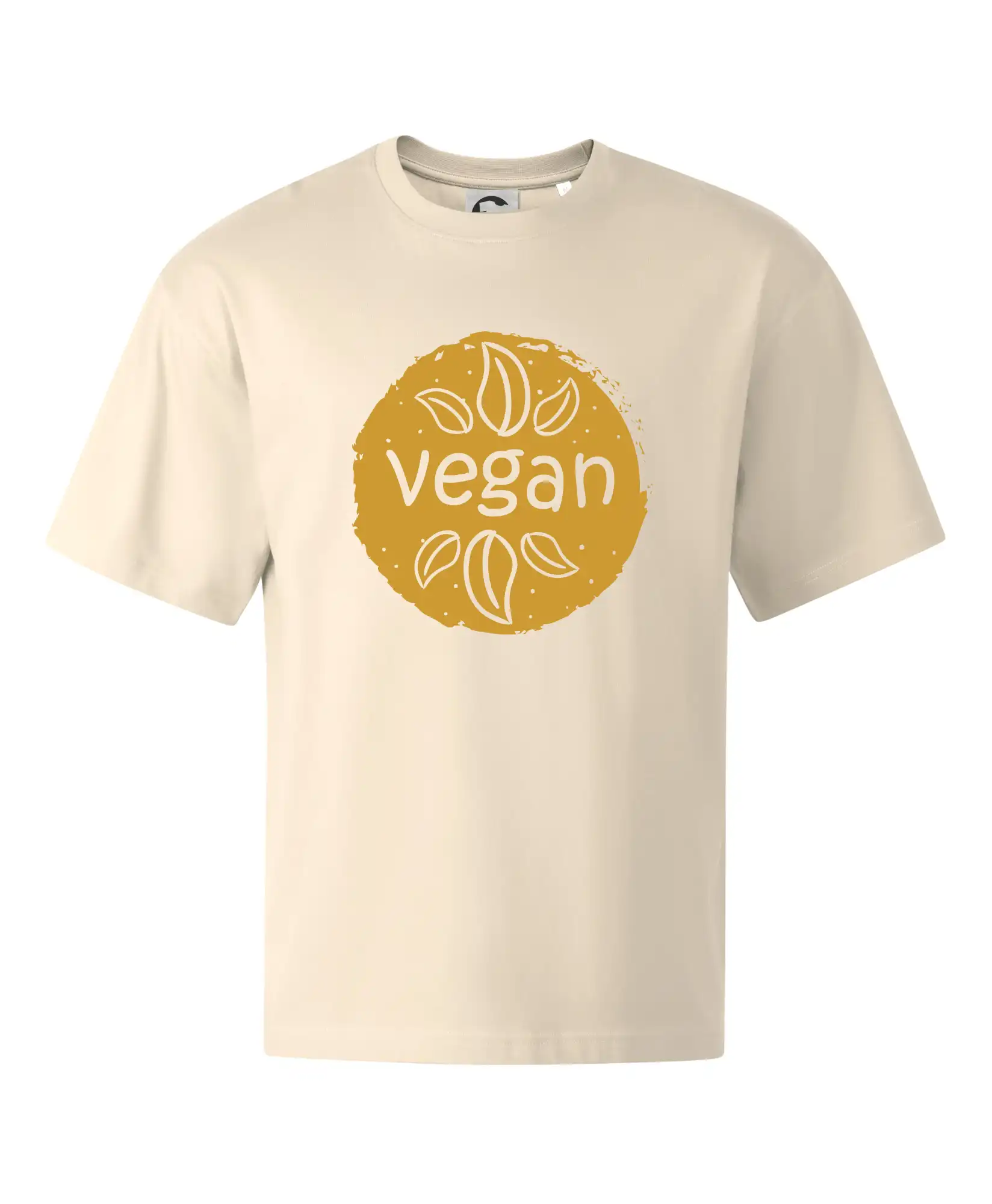 Vegan hnědá kruh