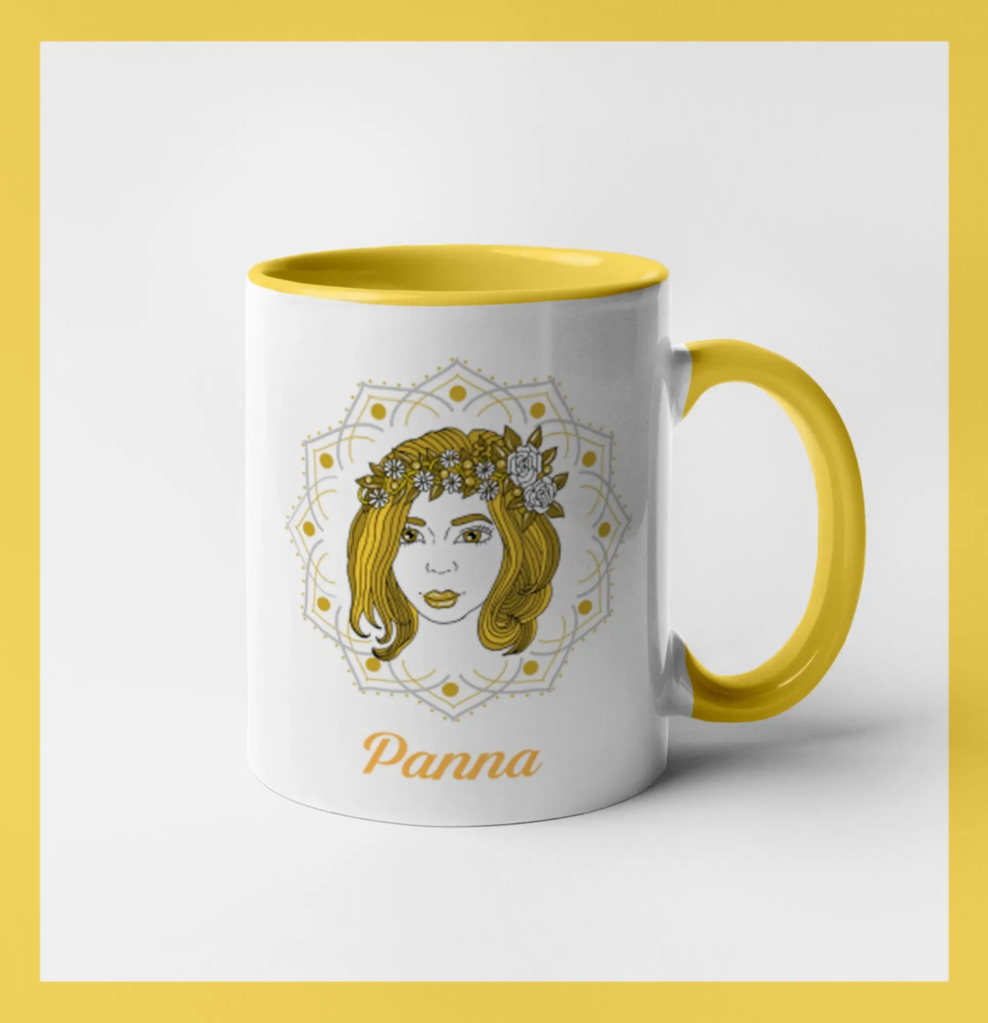 Tričká panna - Znamení ženy - Panna (Pecka design) - Hrnček 