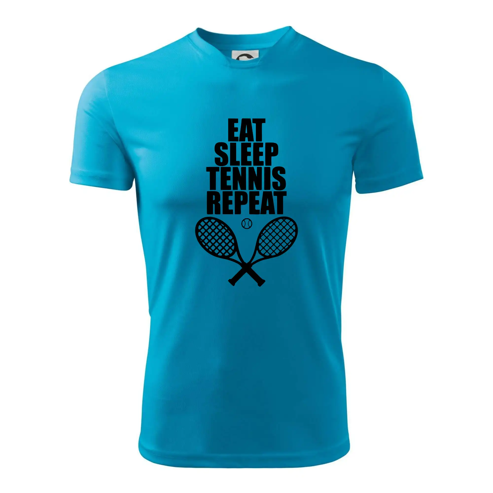 Tričká na tenis - Eat sleep tennis - Detské tričko športové