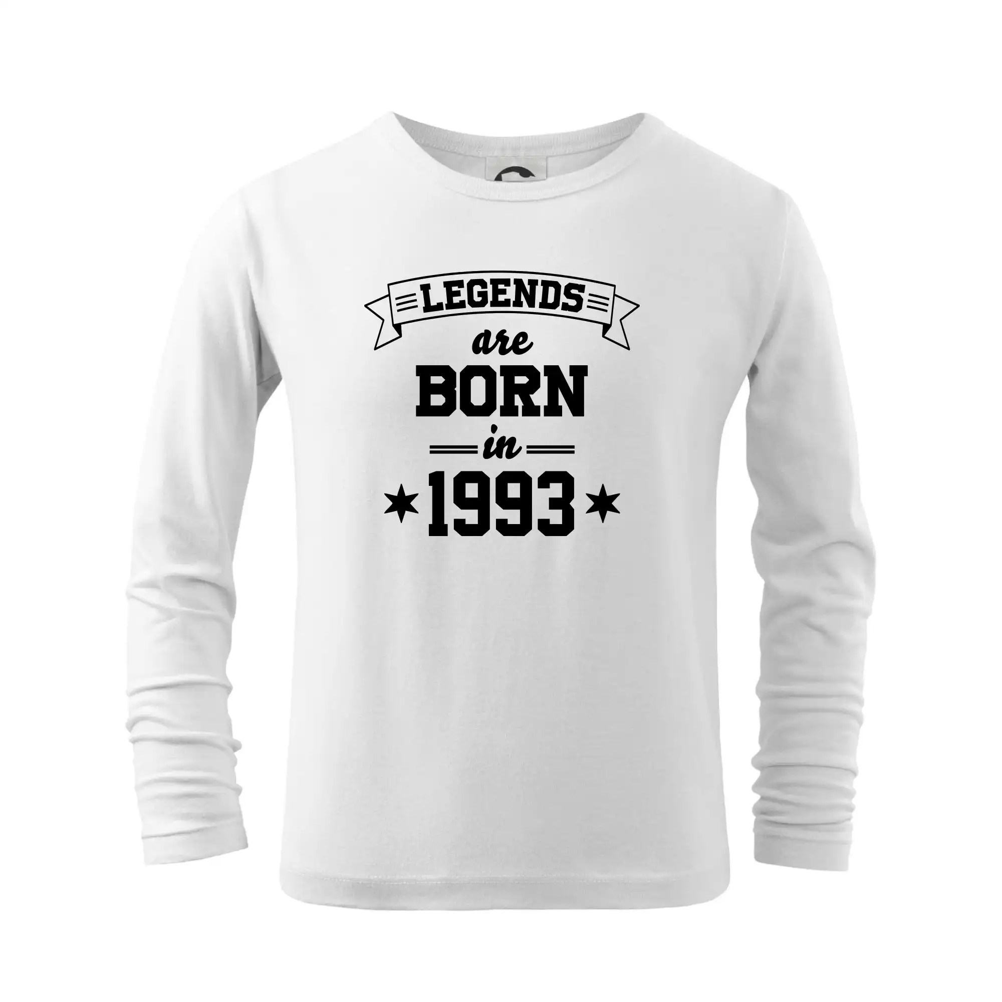 Tričká k narodeninám - Legends are born in 1993 - Tričko detské Long Sleeve
