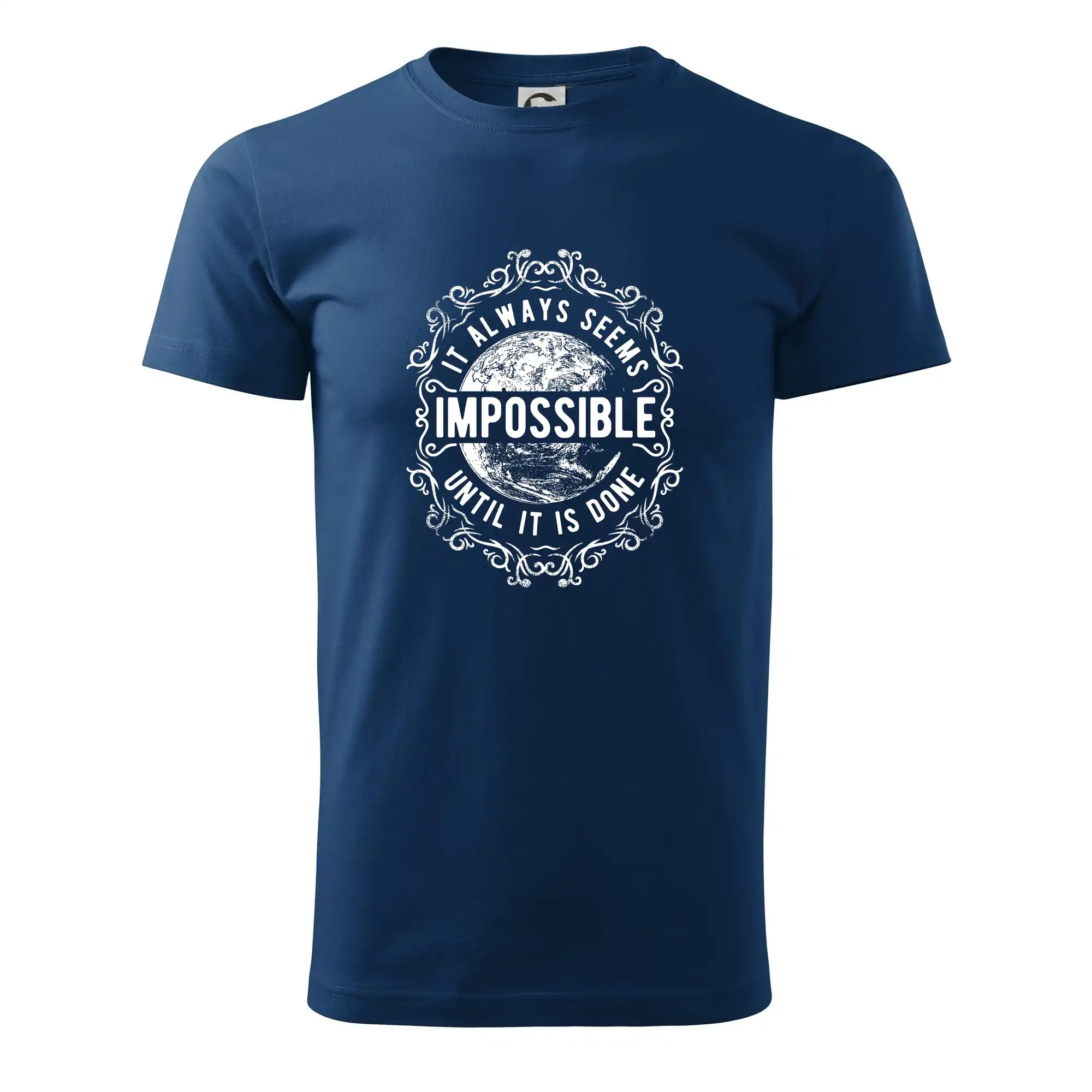 Vesmirne tričká - Always Seems Impossible - Pánske tričko nižšej gramáže