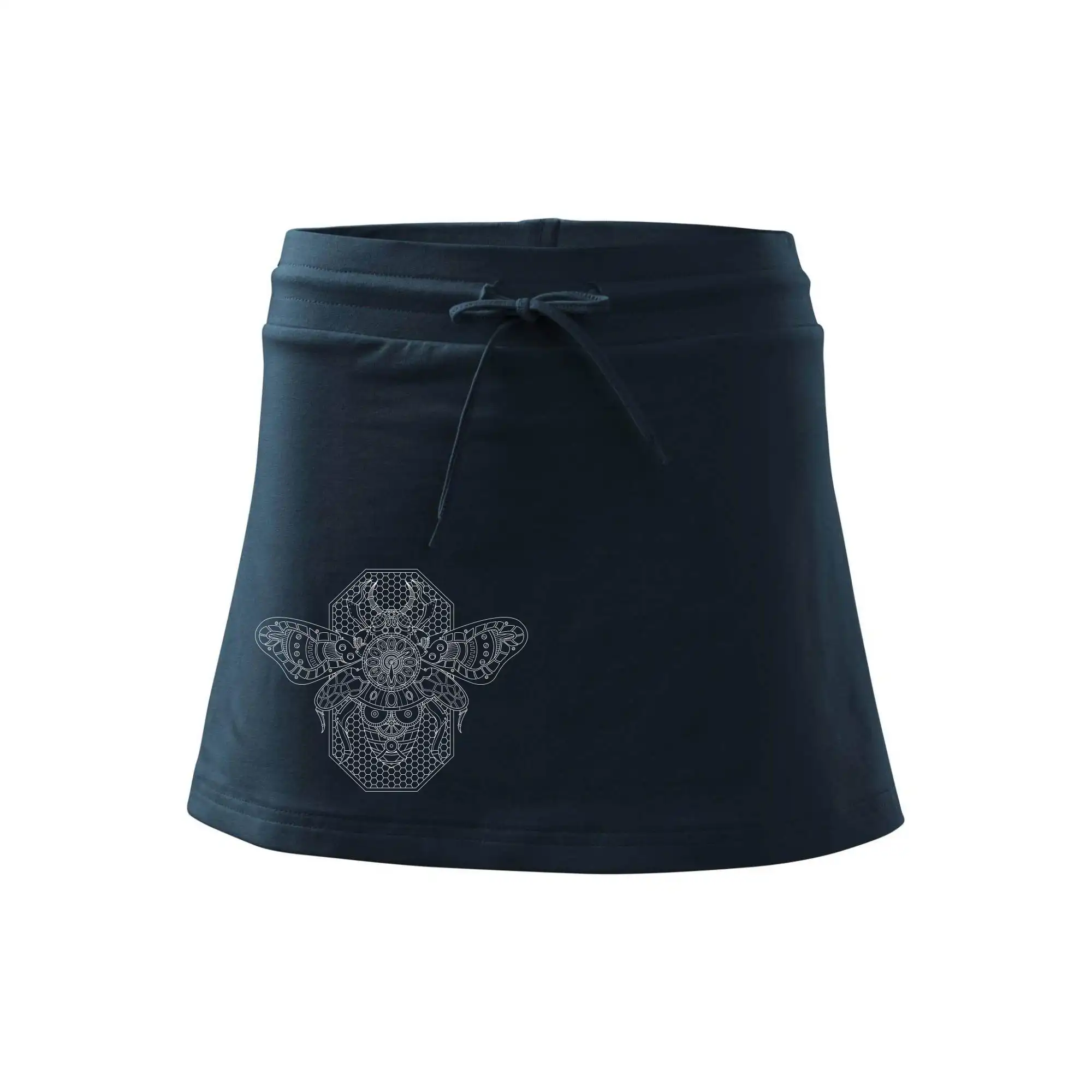 Steampunk včela černobílá