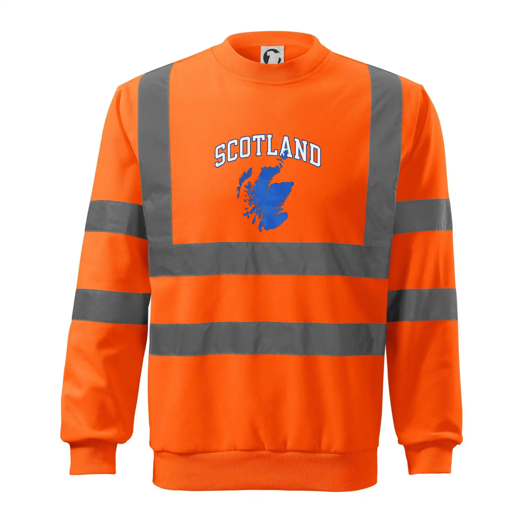 Scotland nápis s mapou