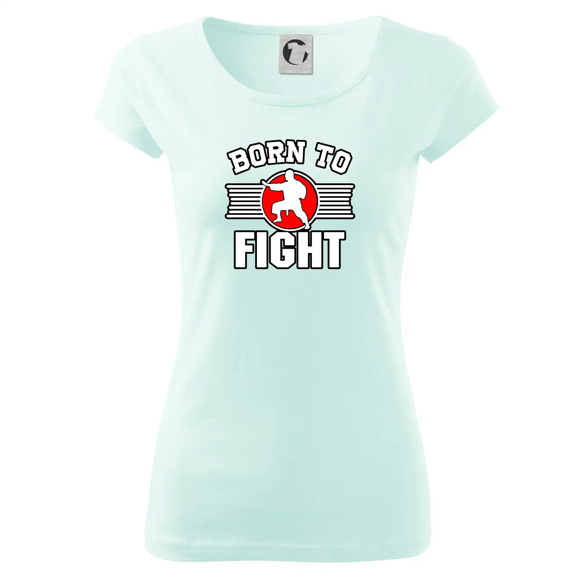 Tričká Judo - Judo Born to fight - Dámske tričko Pure
