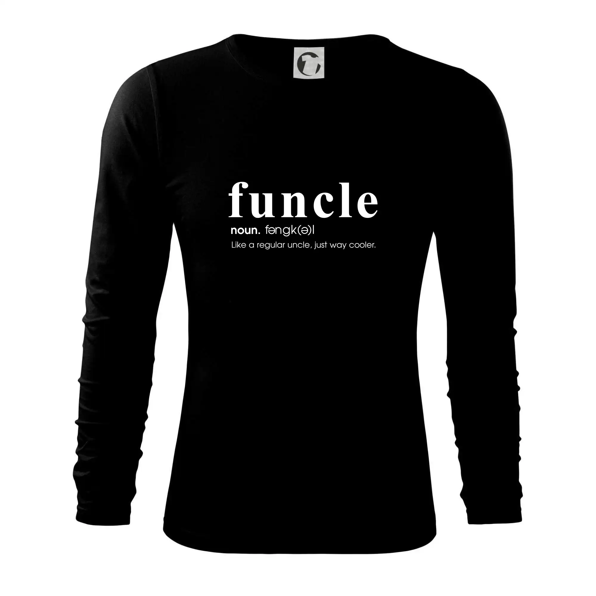 Funcle - cooler uncle - Tričko s dlhým rukávom FIT-T long sleeve