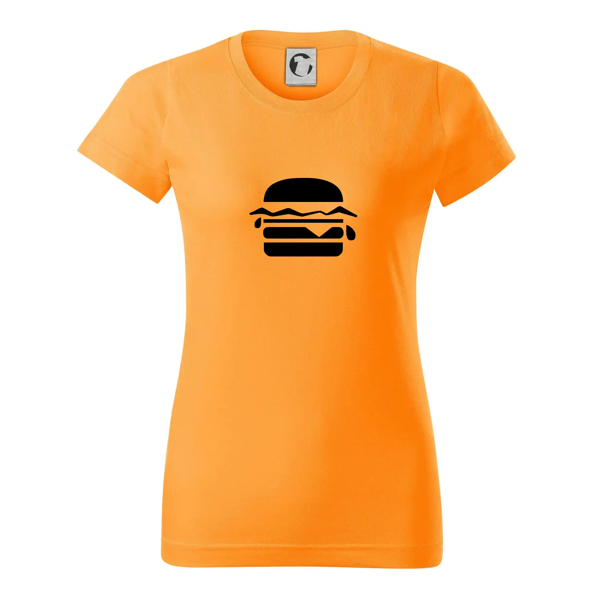 Hamburger ikona - Dámske tričko basic - ľahko voľnejšie a dlhšie