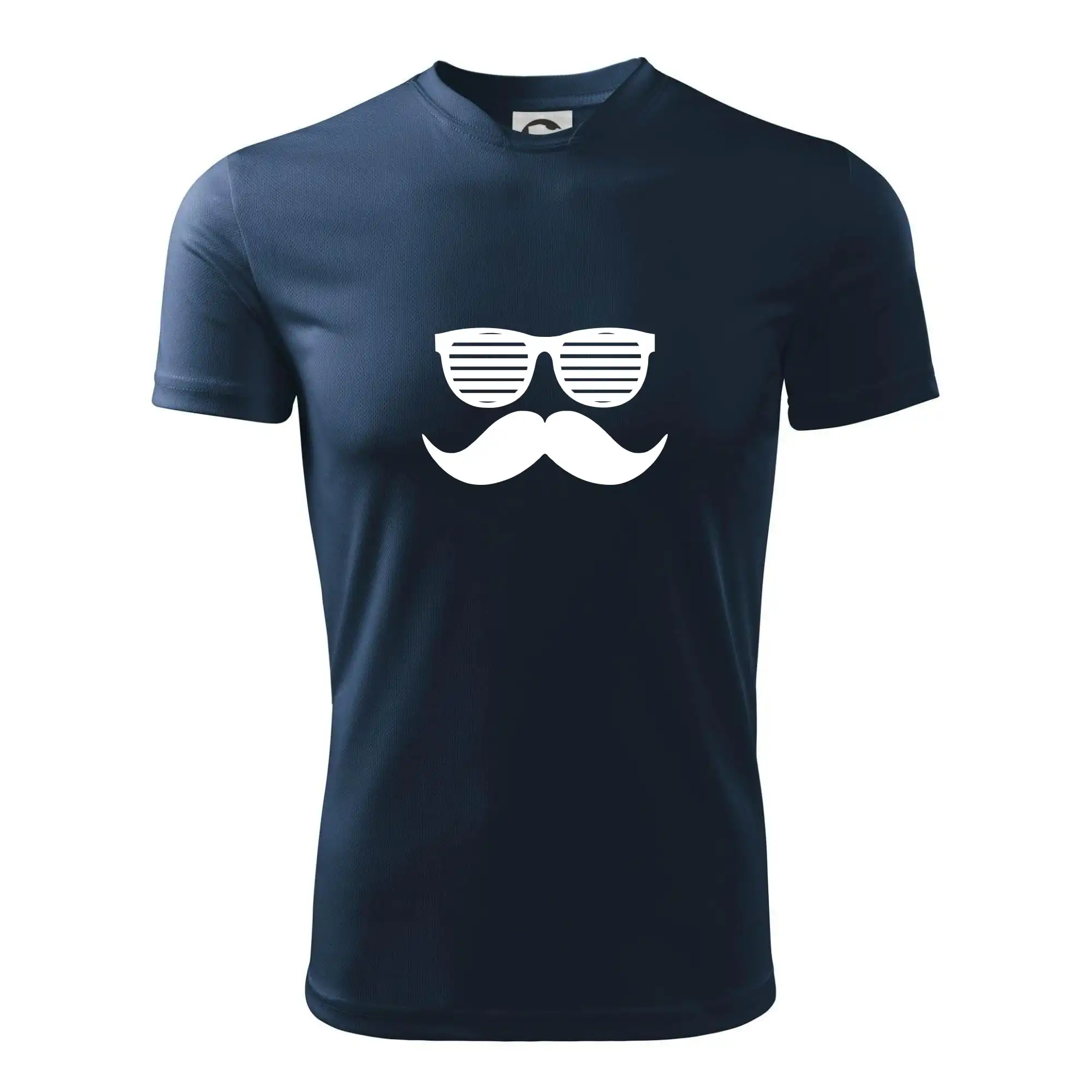 Tričká s fúzikmi - Mustache okuliare - Pánske tričko Fantasy športové
