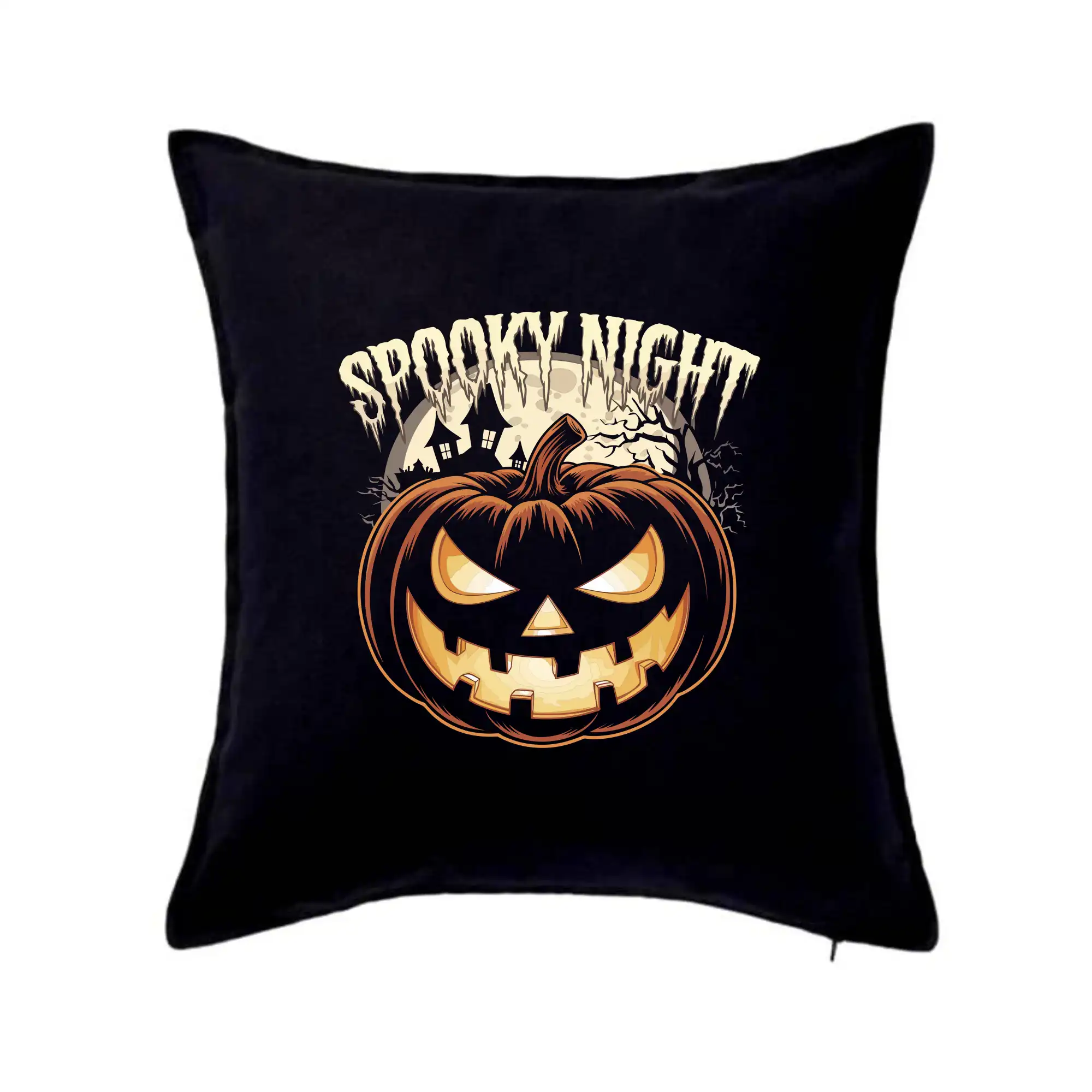 Grafické tričká - Spooky night - Vankúš 50x50