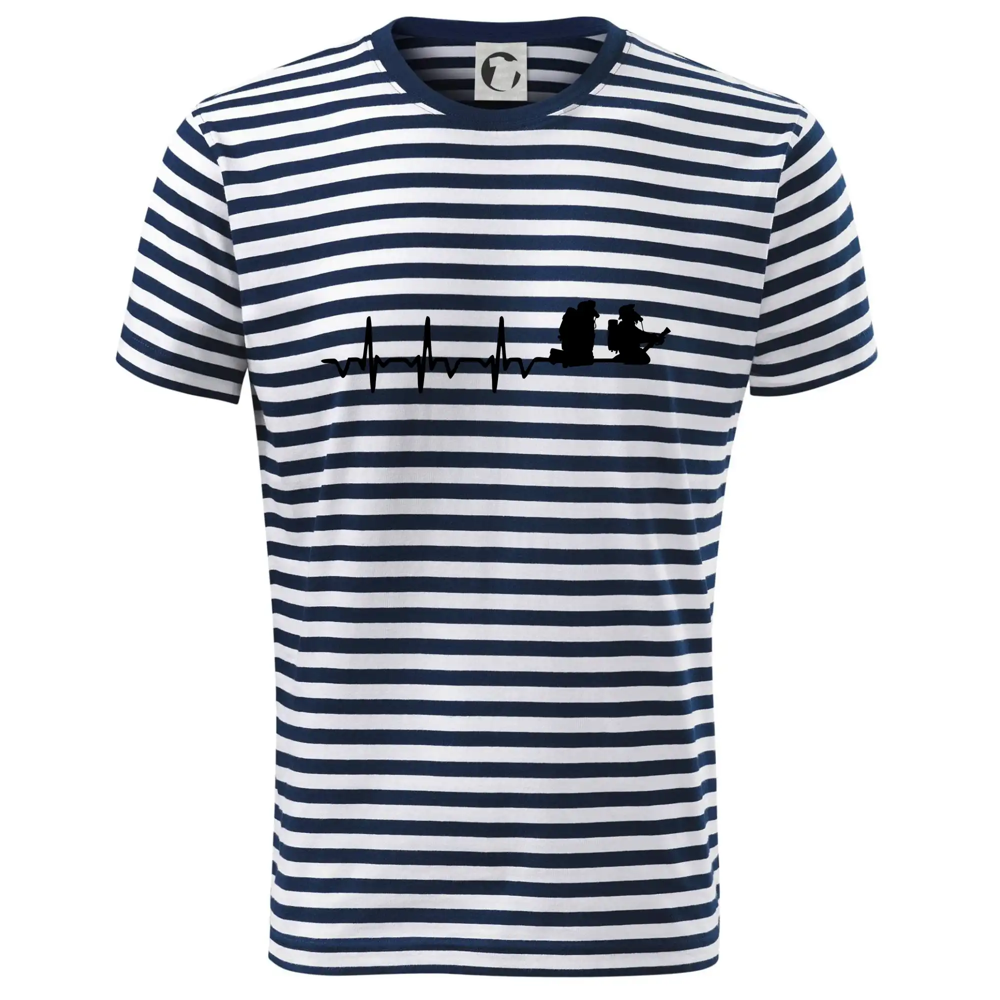 Originálne tričká pre hasičov - EKG hasiči - Dětské triko na vodu