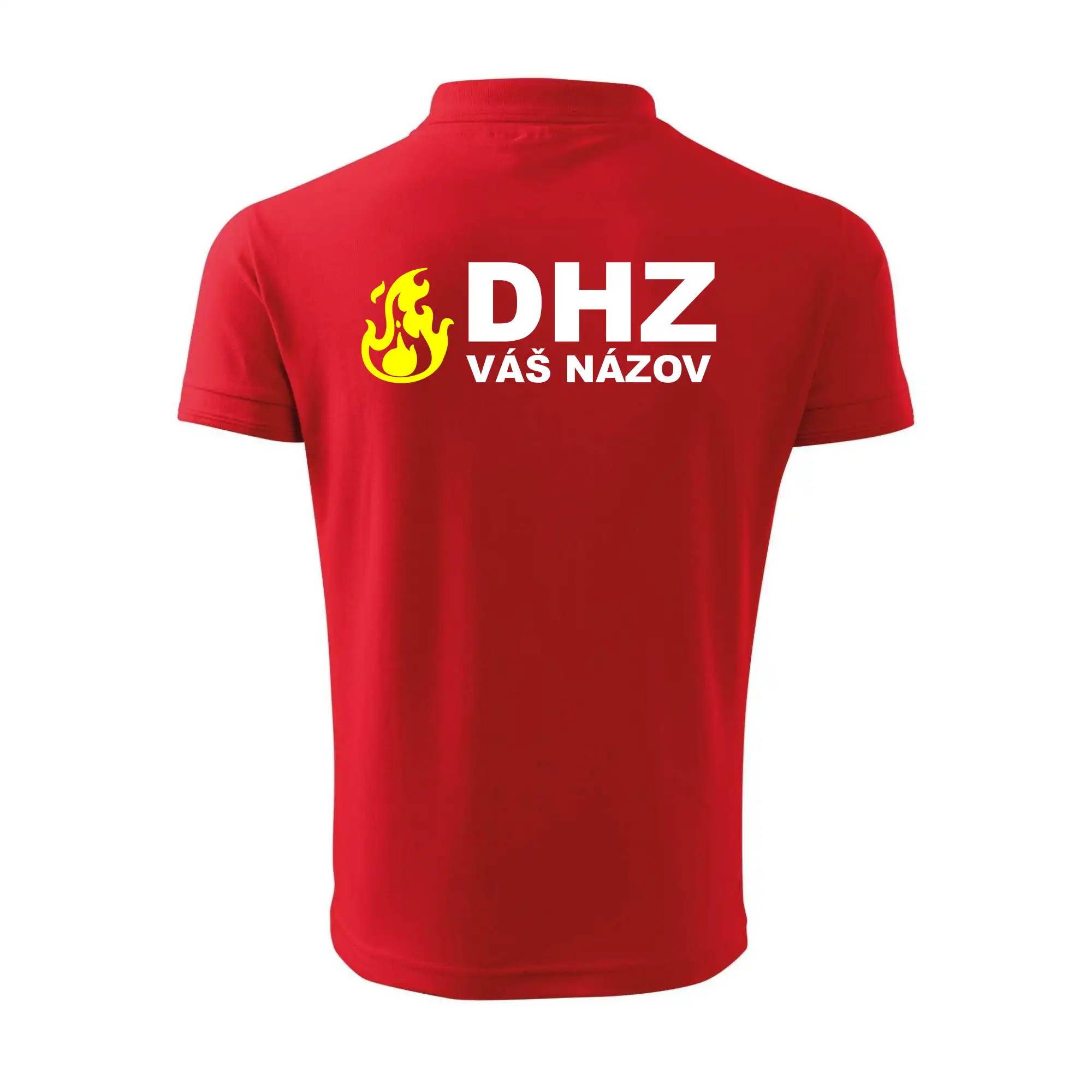 DHZ (oheň, firesport, názov sboru - vlastný nápis)