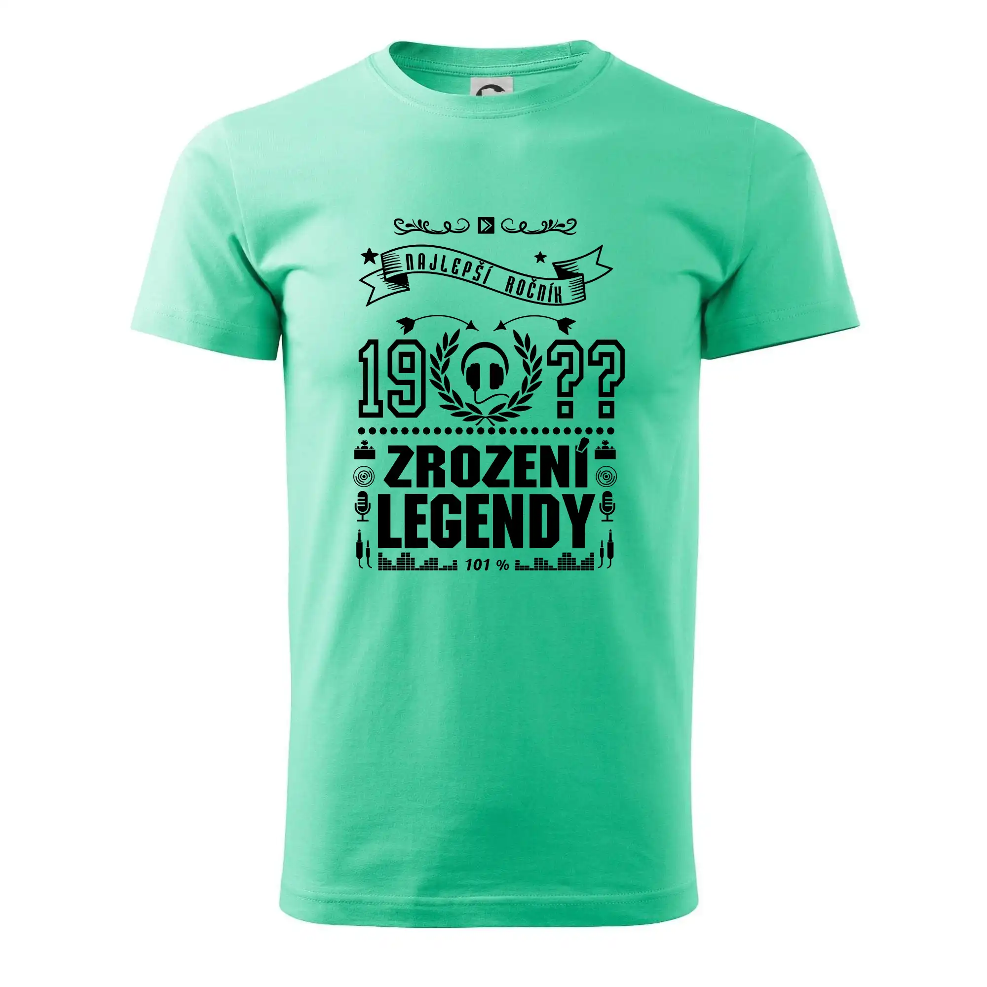 Trička Zrodenie legendy - Zrodenie legendy pre DJ - Pánske tričko nižšej gramáže
