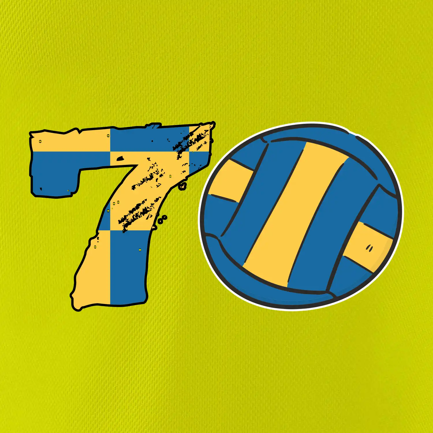 Volejbal kulaté narozeniny 70