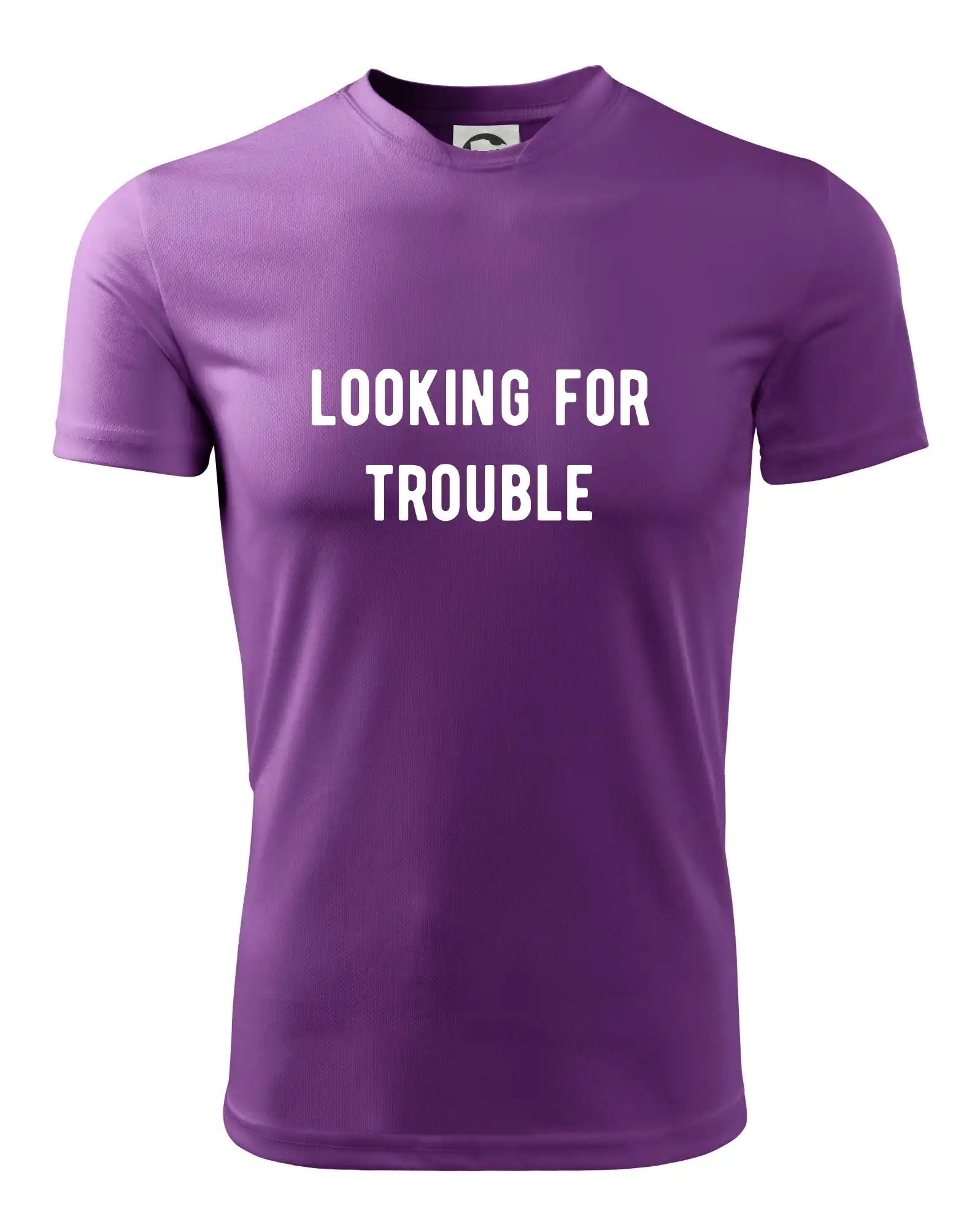 Tričká pre zamilovaných - Párové tričko - Looking for trouble - Pánske tričko Fantasy športové