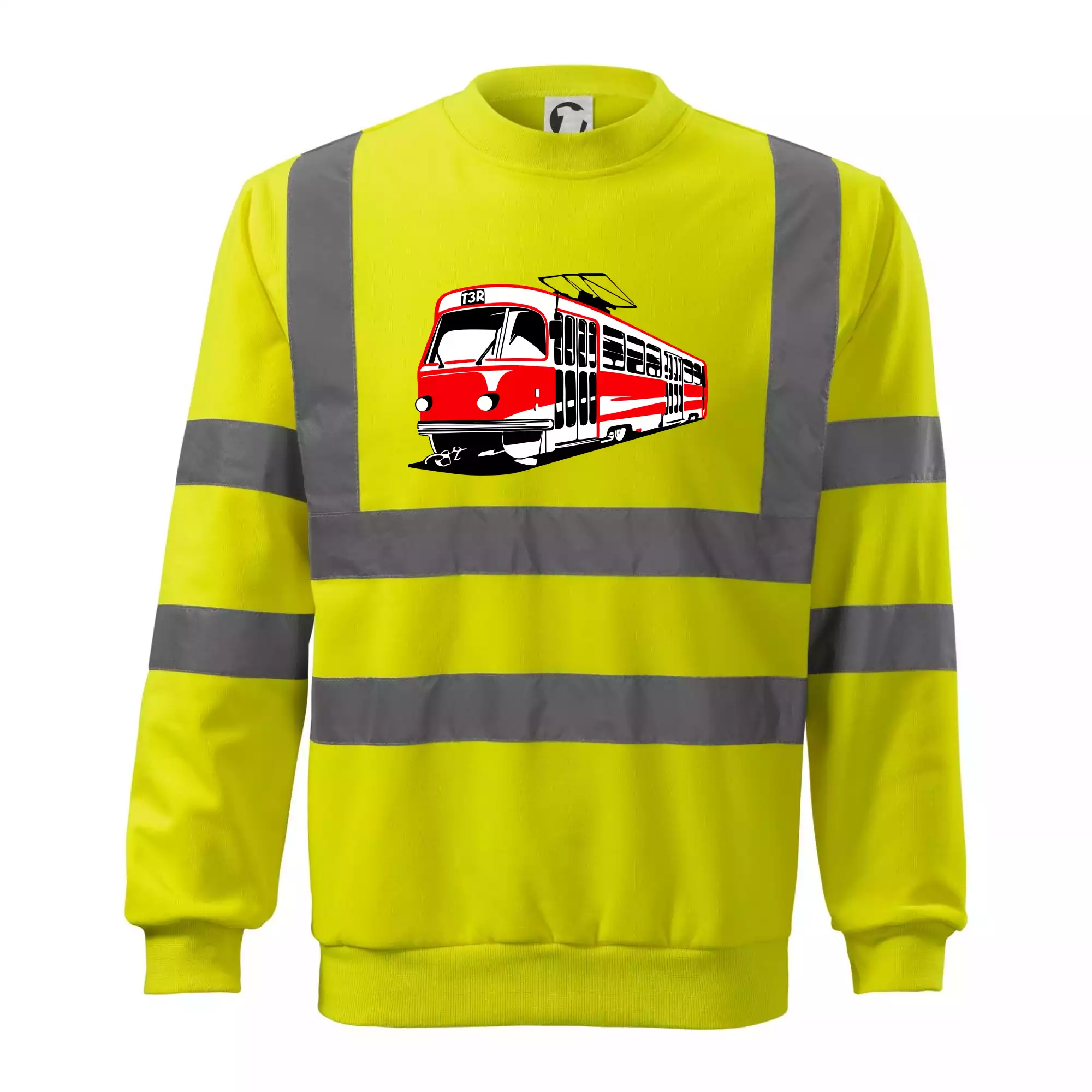 Tramvaj T3R barevná