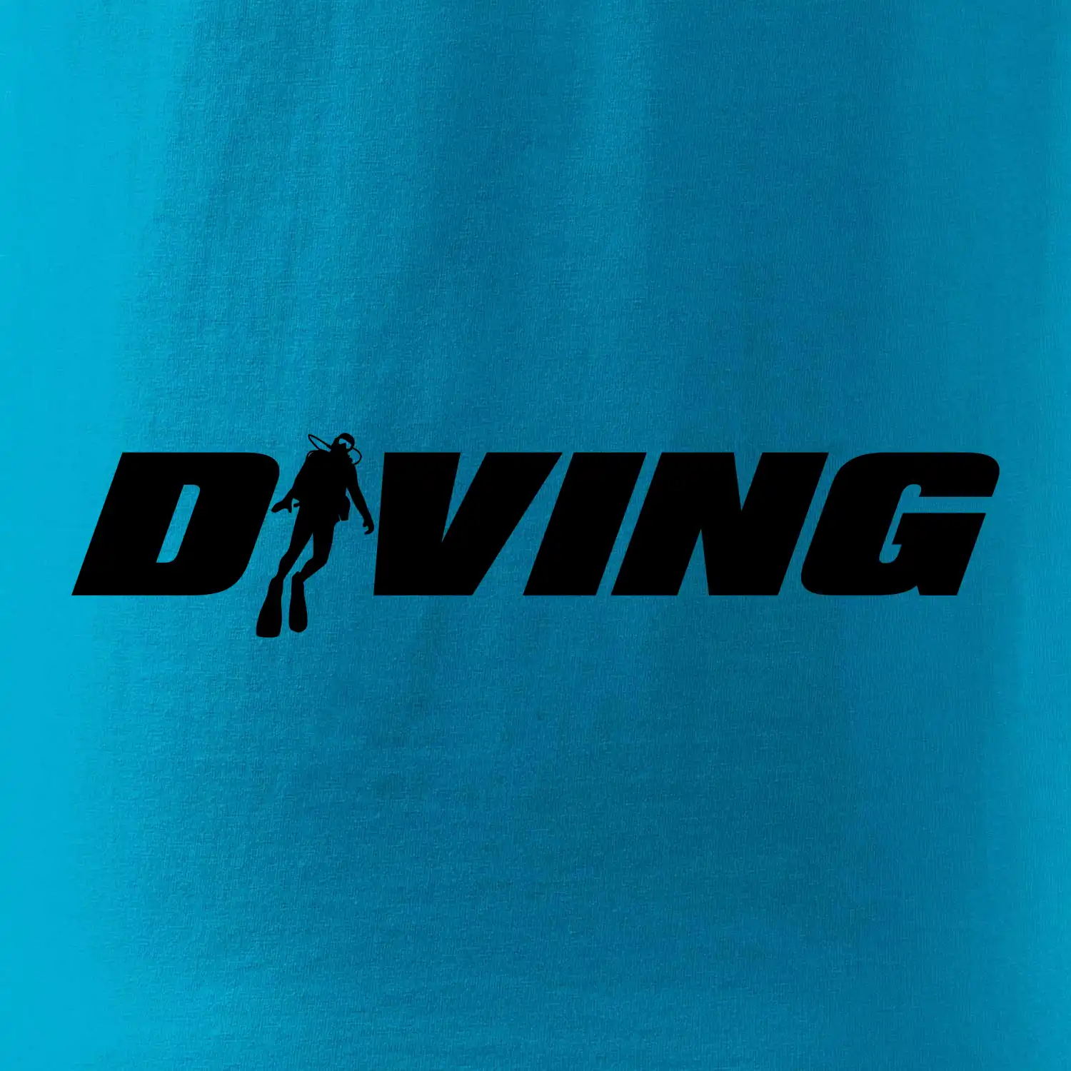 Diving nápis potápěč