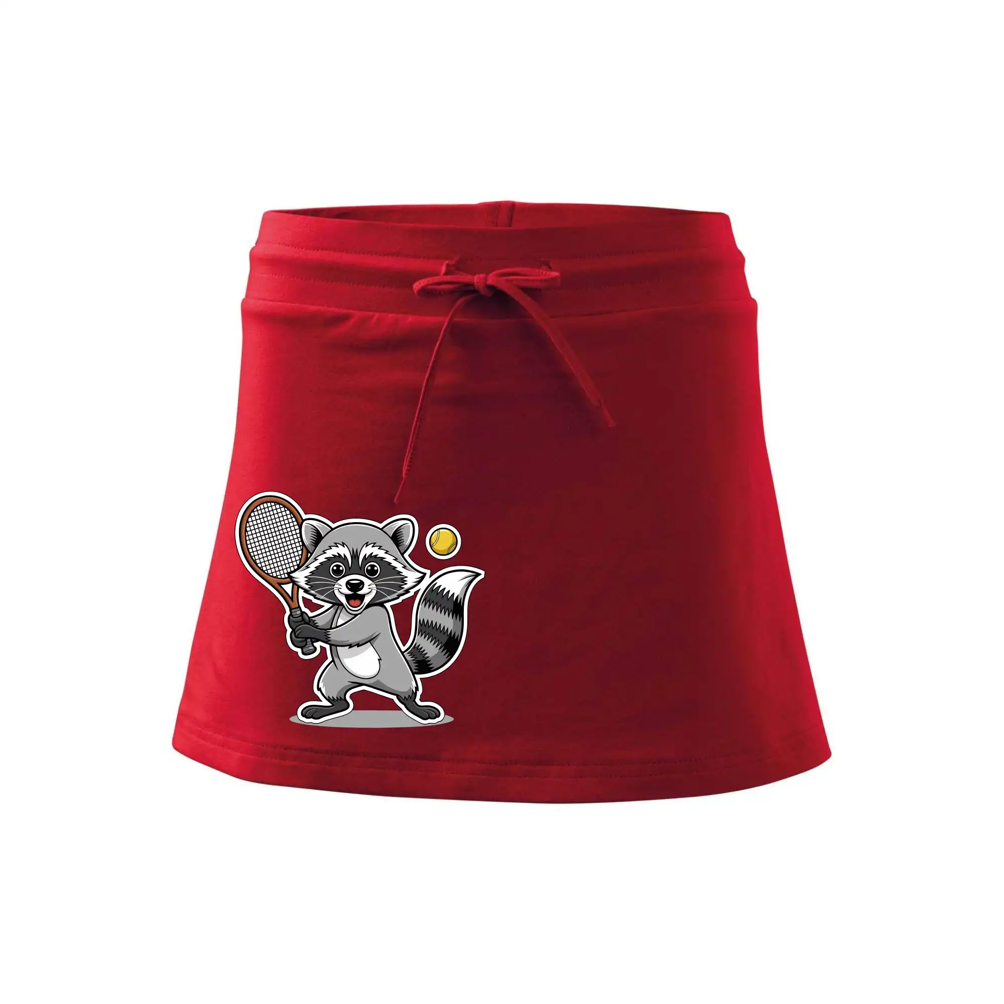 Mýval hraje tenis kreslený