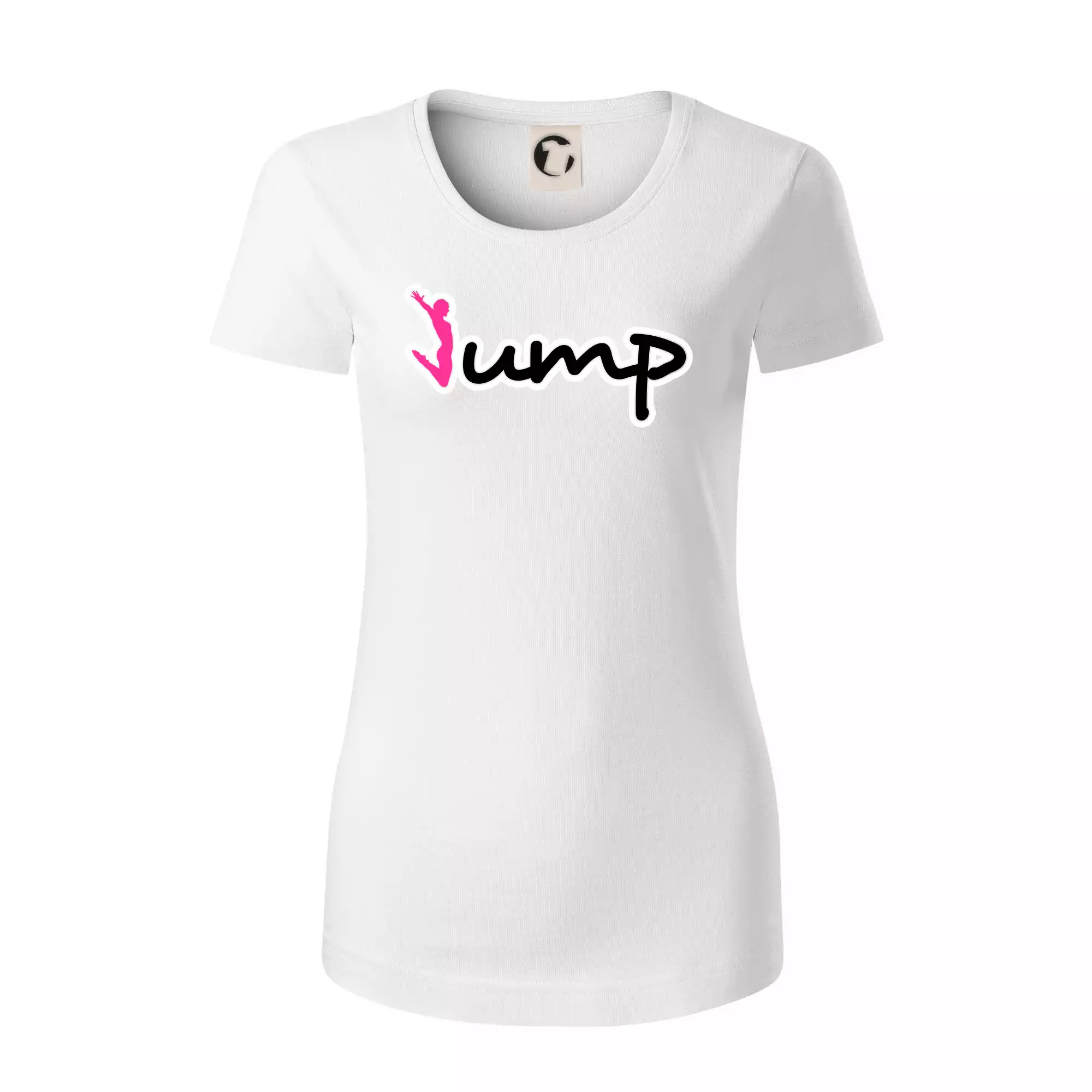 Jump - nápis a panáček