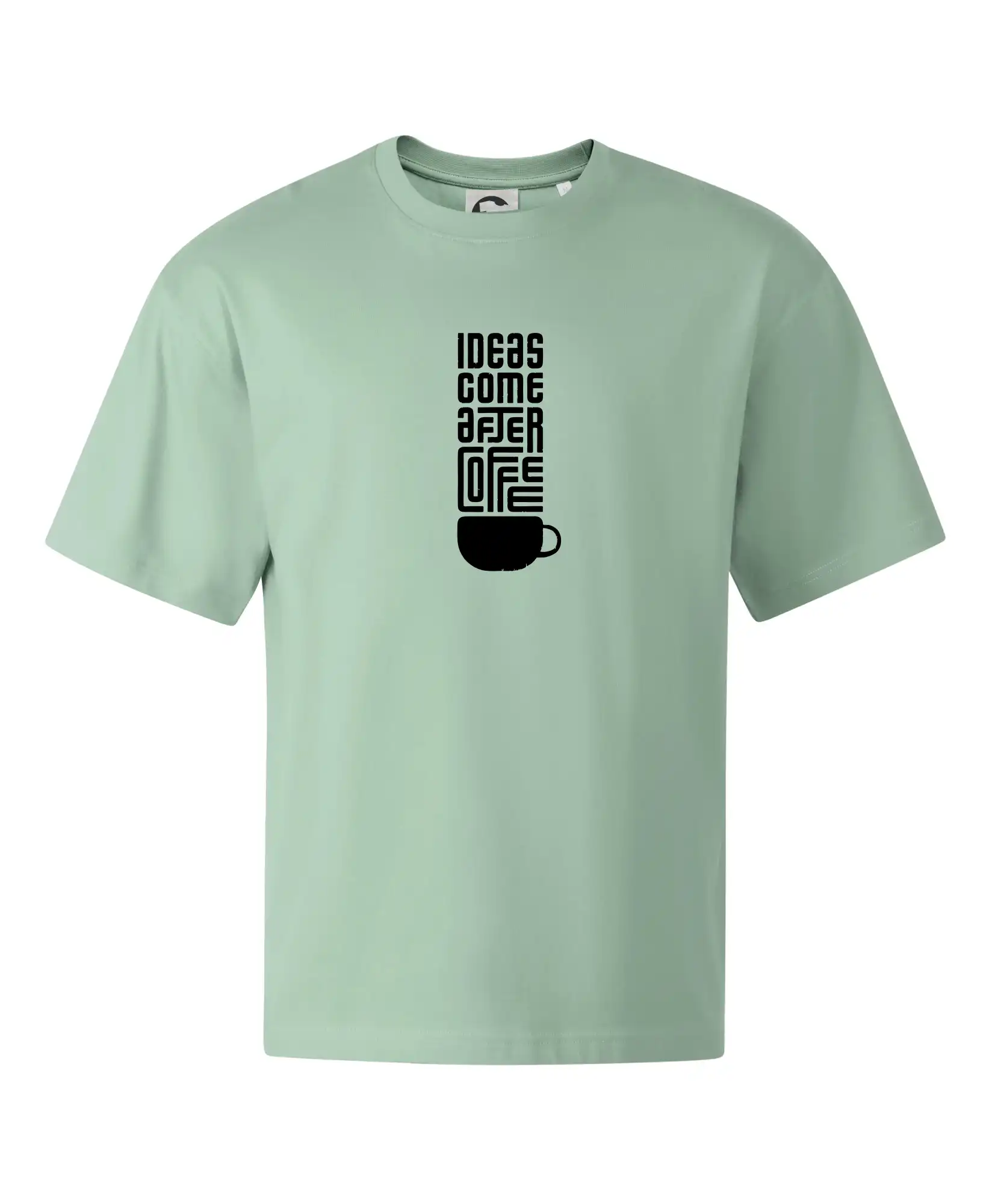 Ideas come after coffee