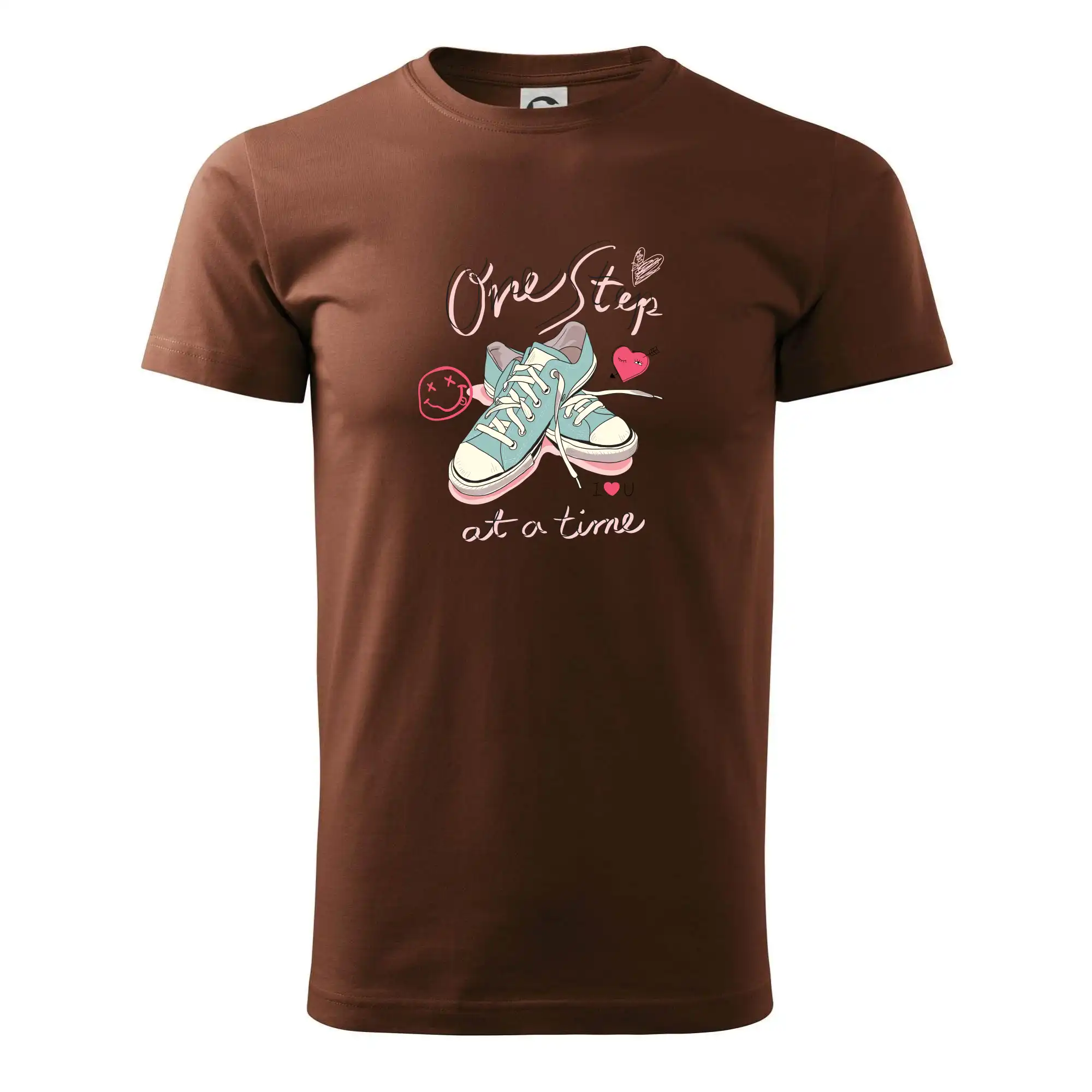 Grafické tričká - Pastel Sneaker - Klasické pánske tričko vyššej gramáže