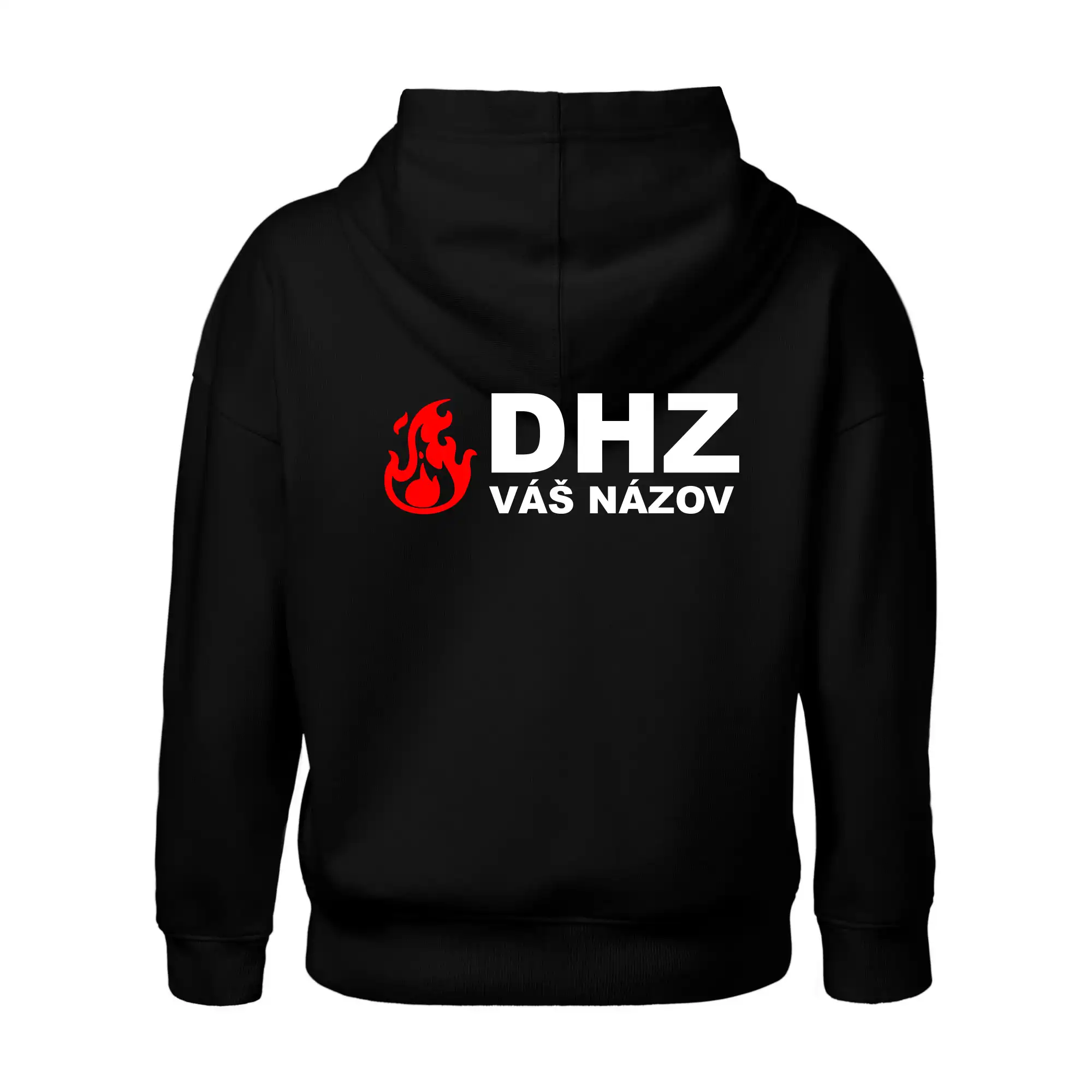 DHZ (oheň, firesport, názov sboru - vlastný nápis)