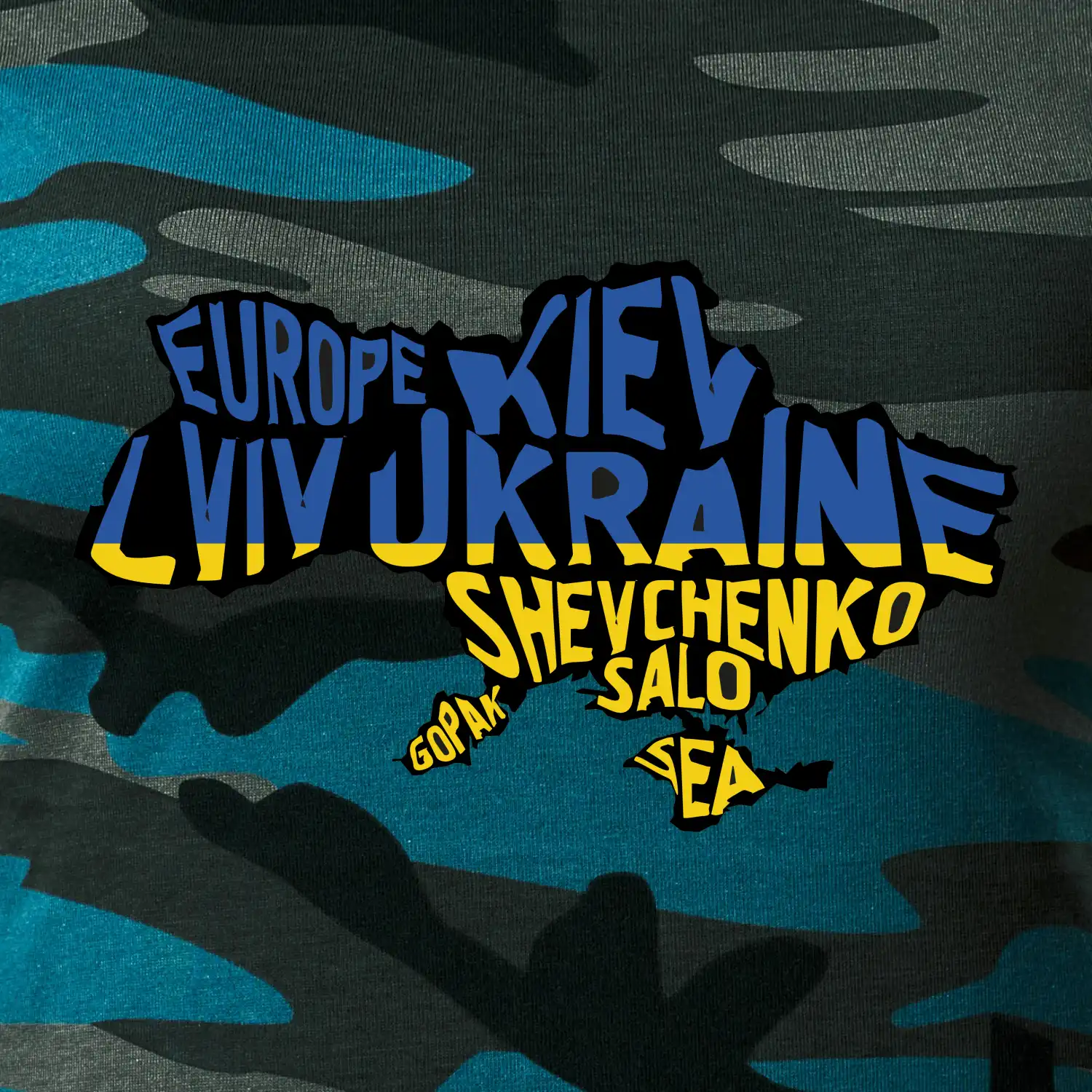 Ukrajina - jména měst - Evropa