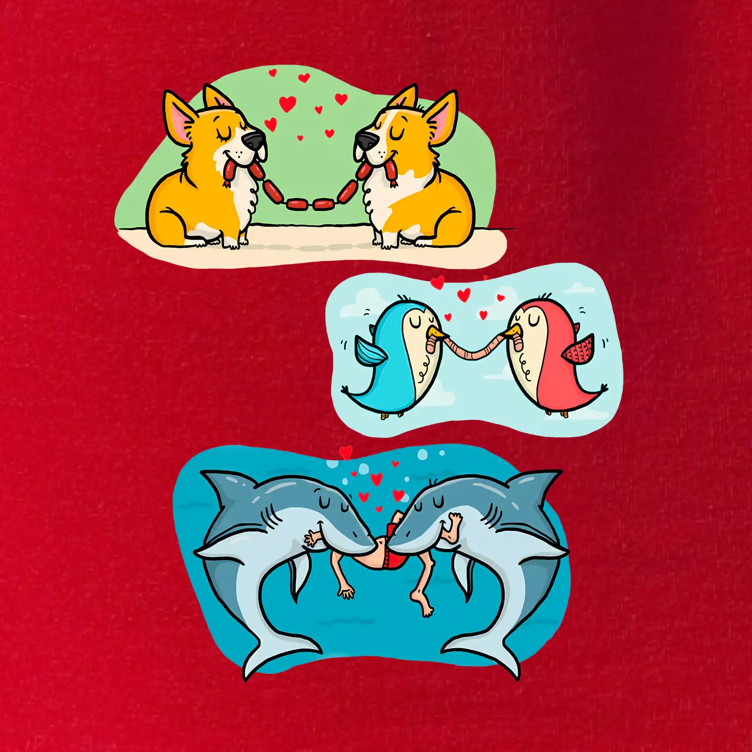 Projev lásky zvířata