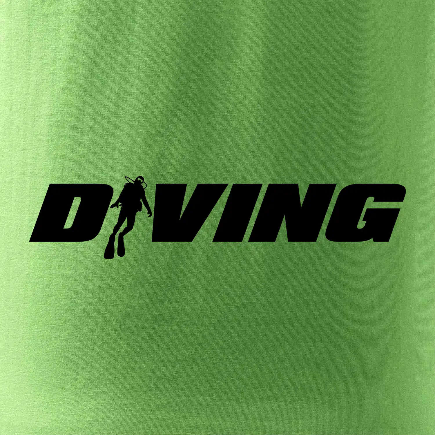 Diving nápis potápěč