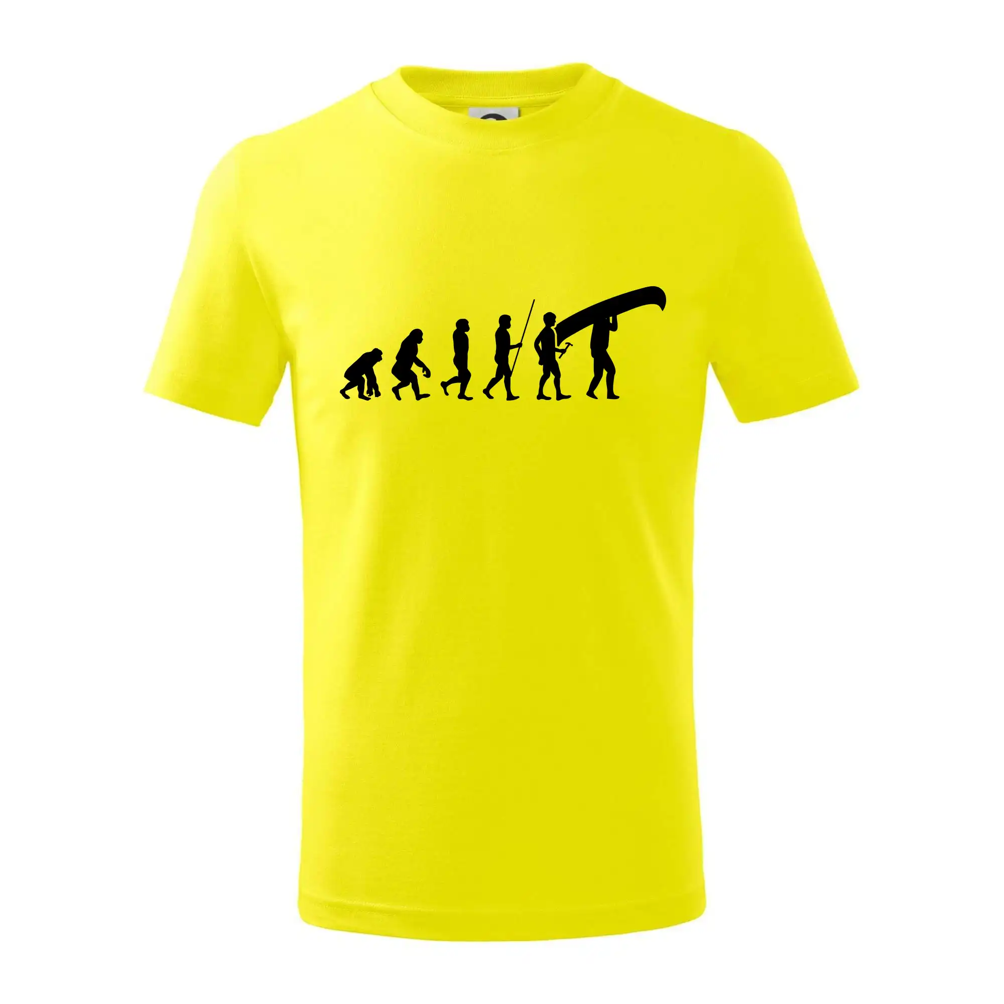 Evoluce kanoe nad hlavou
