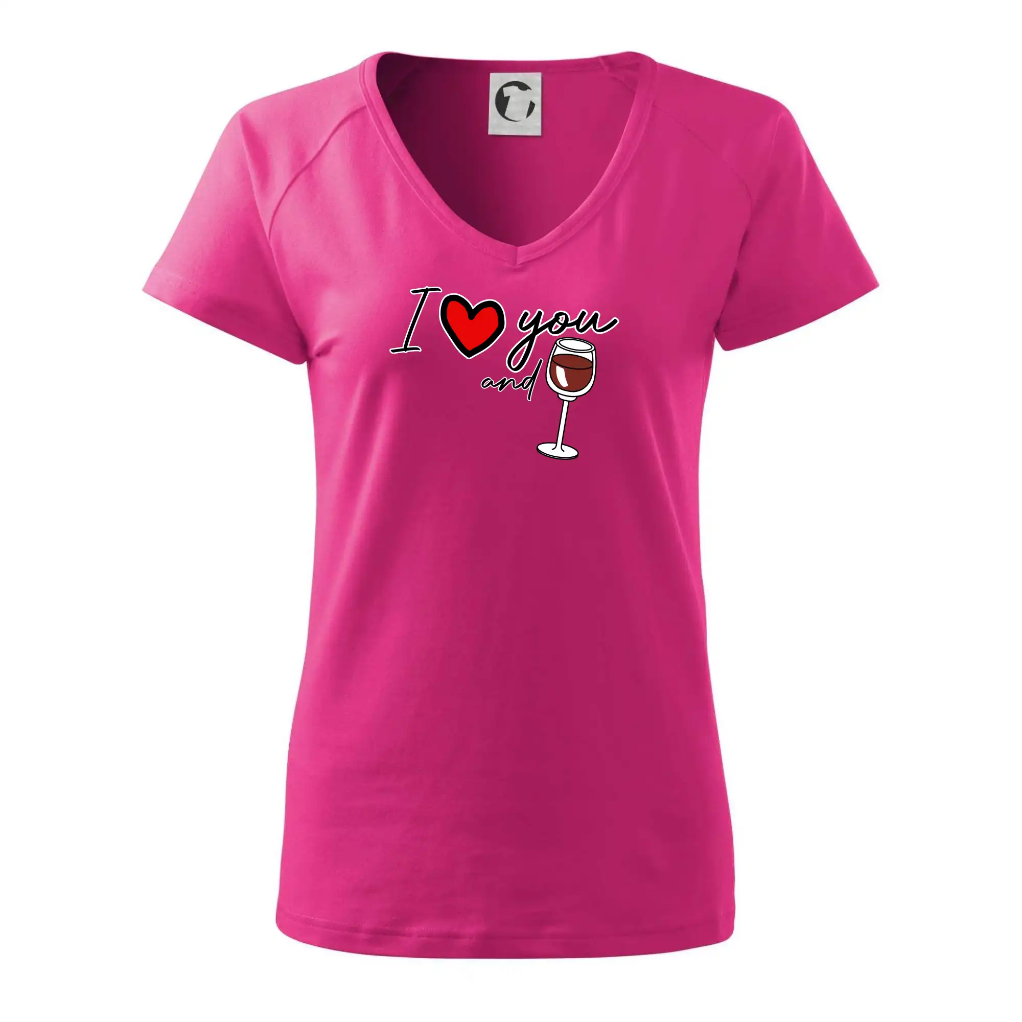 I love you and red wine