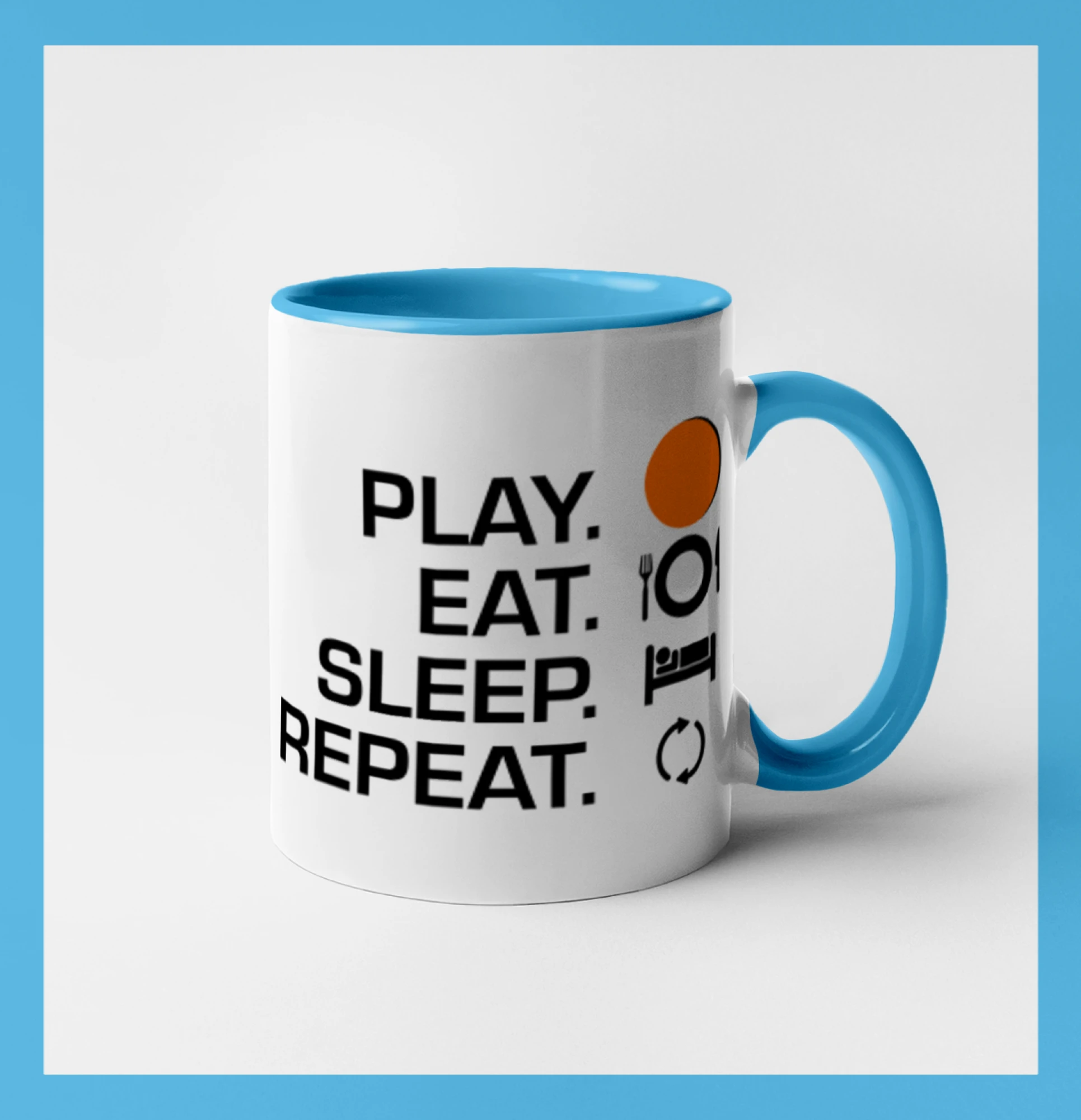 Hokejbal - Play eat sleep repeat