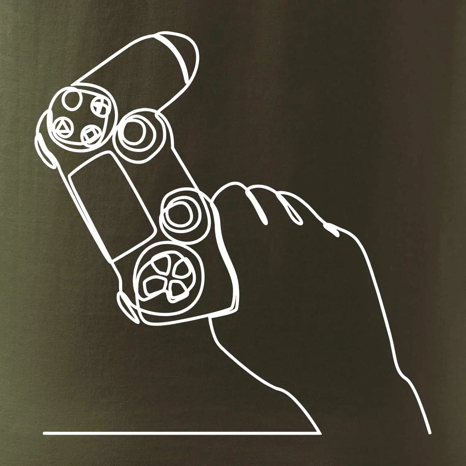 Herní ovladač jedním tahem