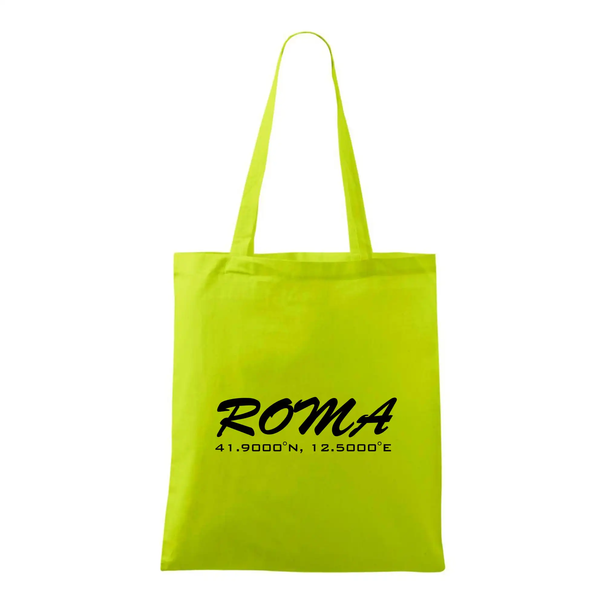 Tričká Taliansko - Roma GPS - Taška bavlnená