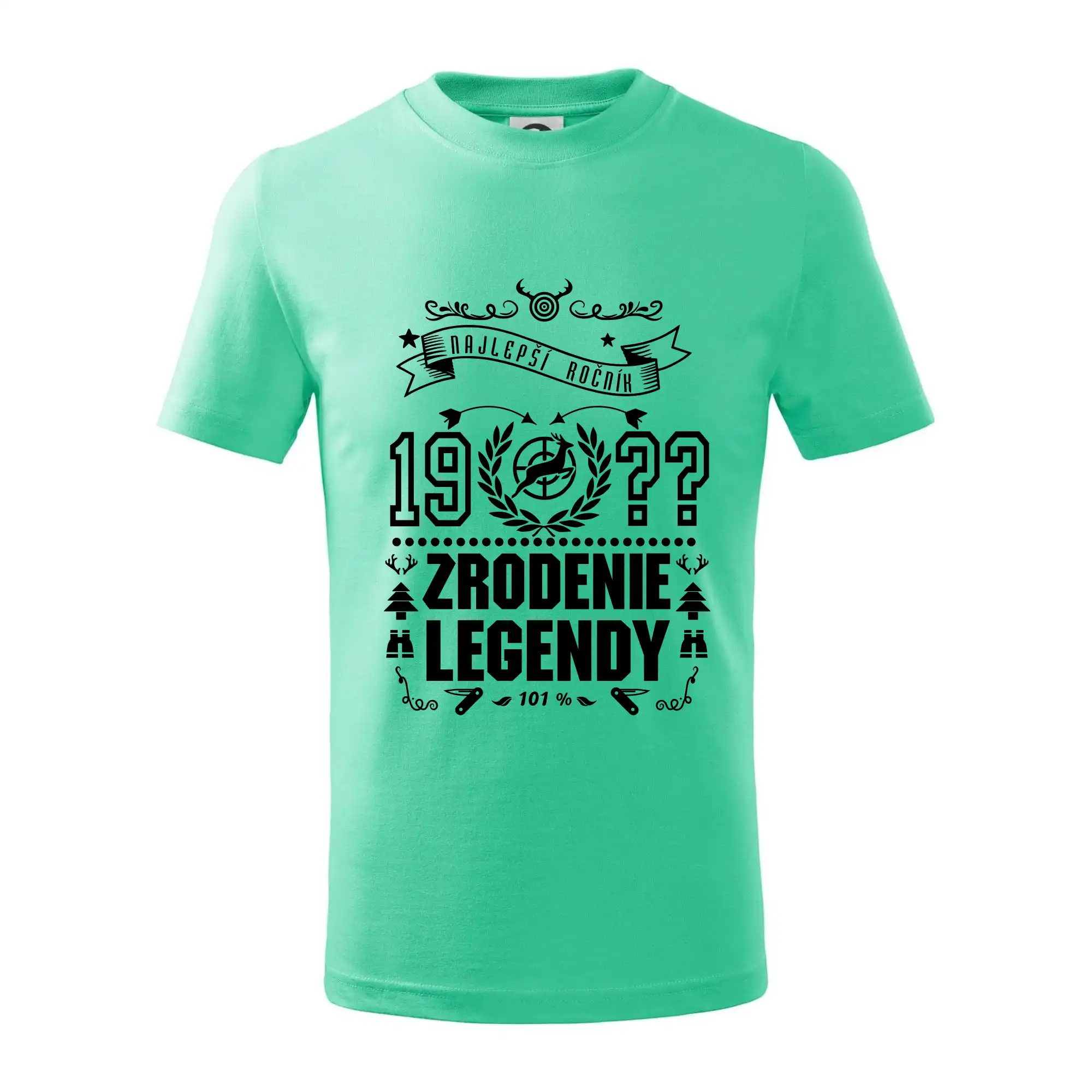 Trička Zrodenie legendy - Zrodenie legendy - pre poľovníkov - Tričko detské bavlnené