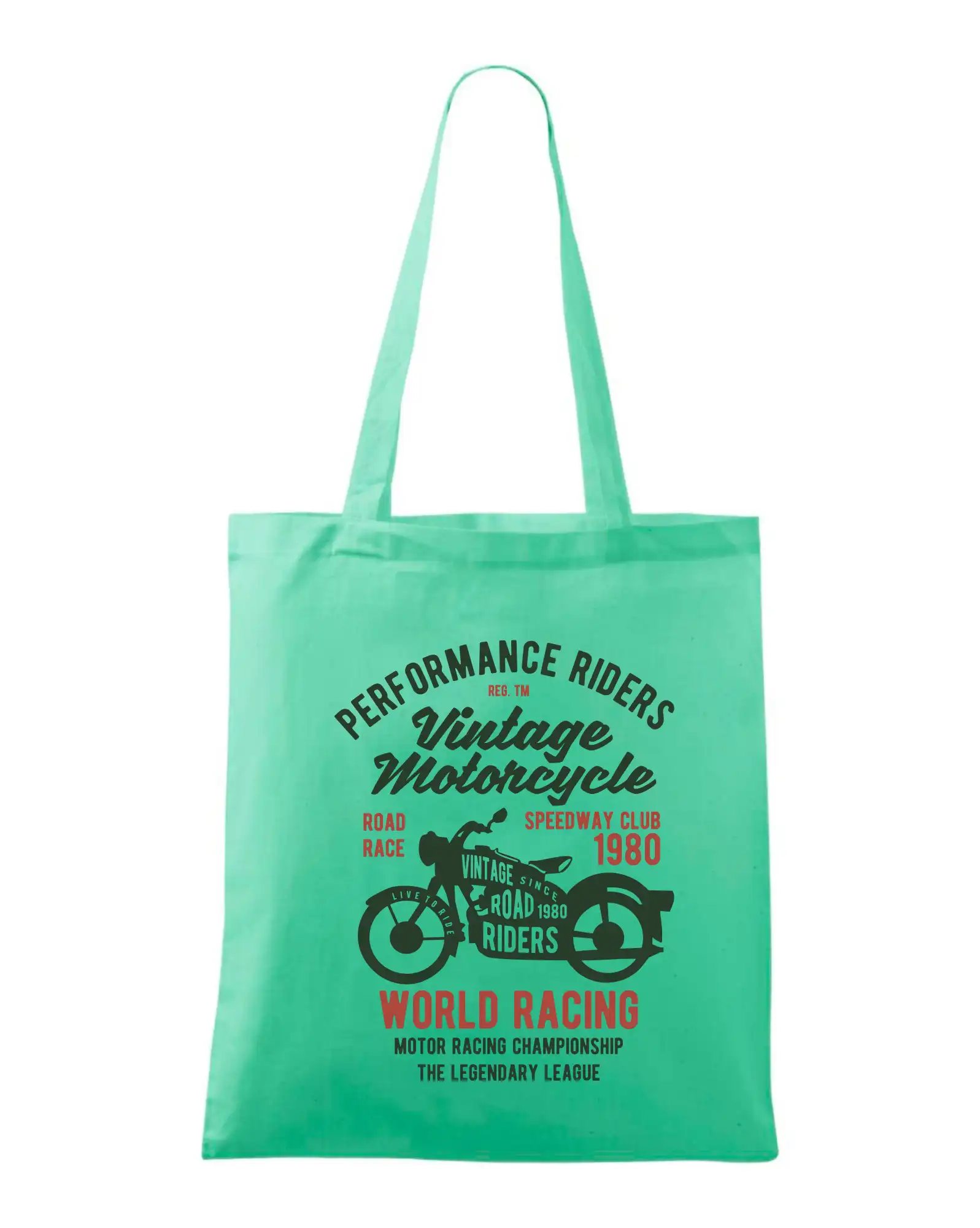 Tričká a mikiny s potlačou motoriek – pre pravých motorkárov - Vintage Motorcycle - Taška bavlnená